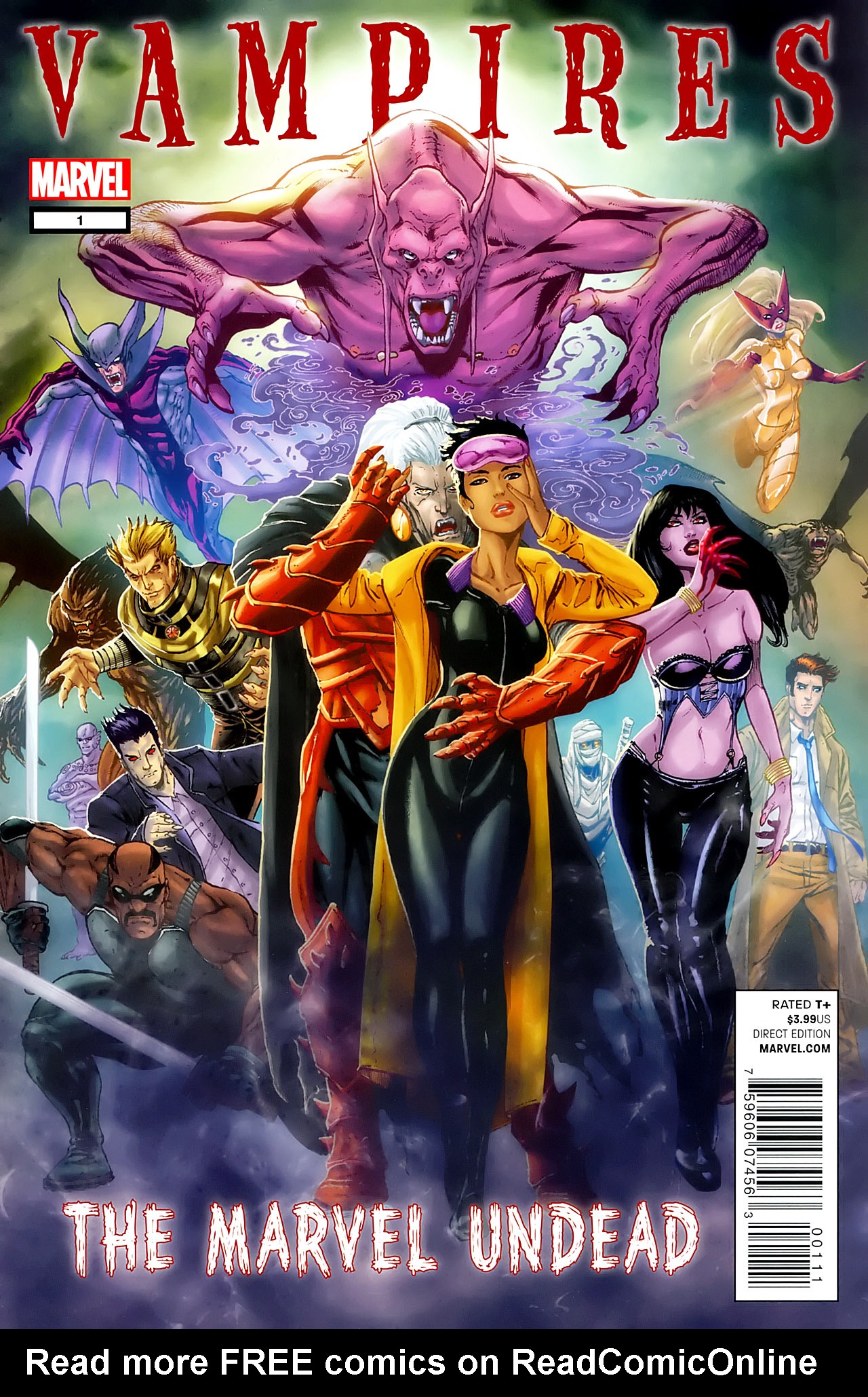 Read online Vampires: The Marvel Undead comic -  Issue # Full - 1