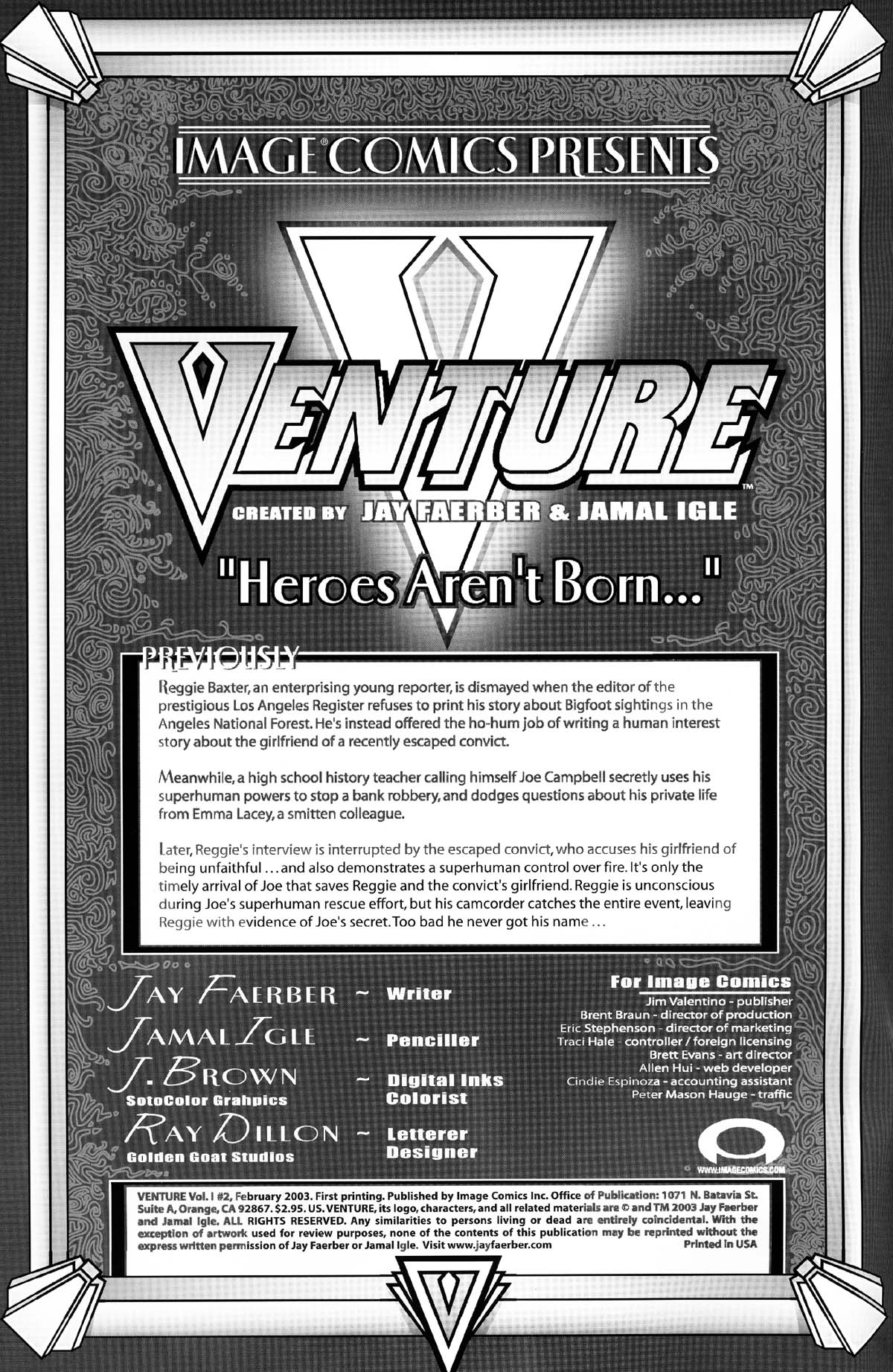Read online Venture comic -  Issue #2 - 2