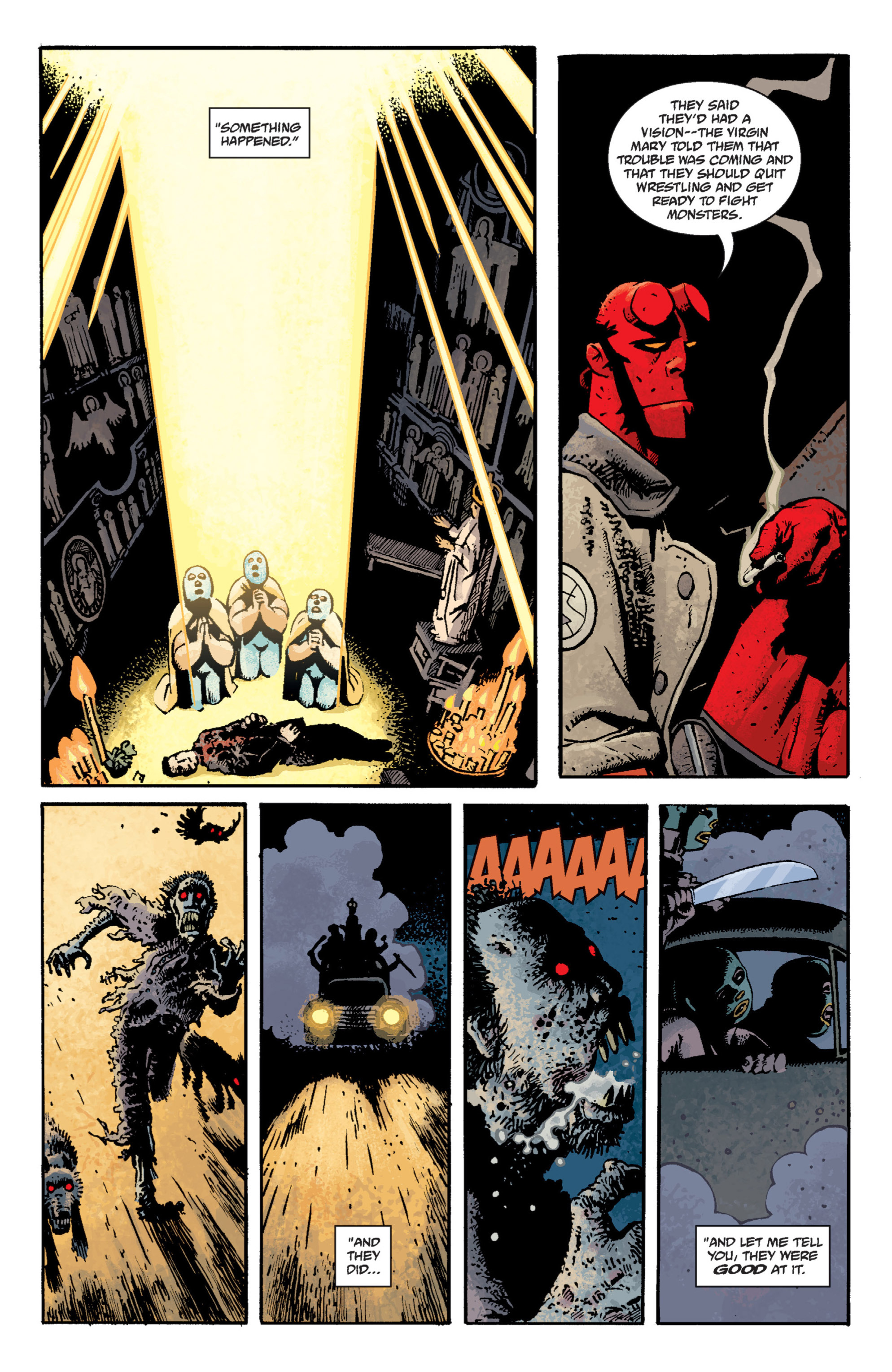 Read online Hellboy comic -  Issue #11 - 19