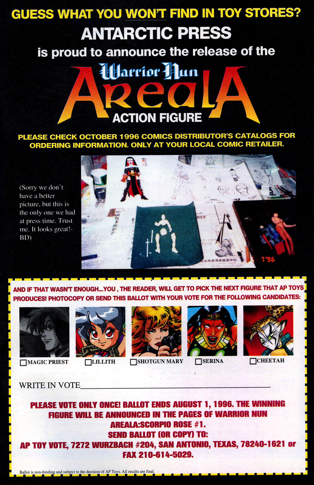 Read online Warrior Nun Areala vs. Razor comic -  Issue # Full - 37