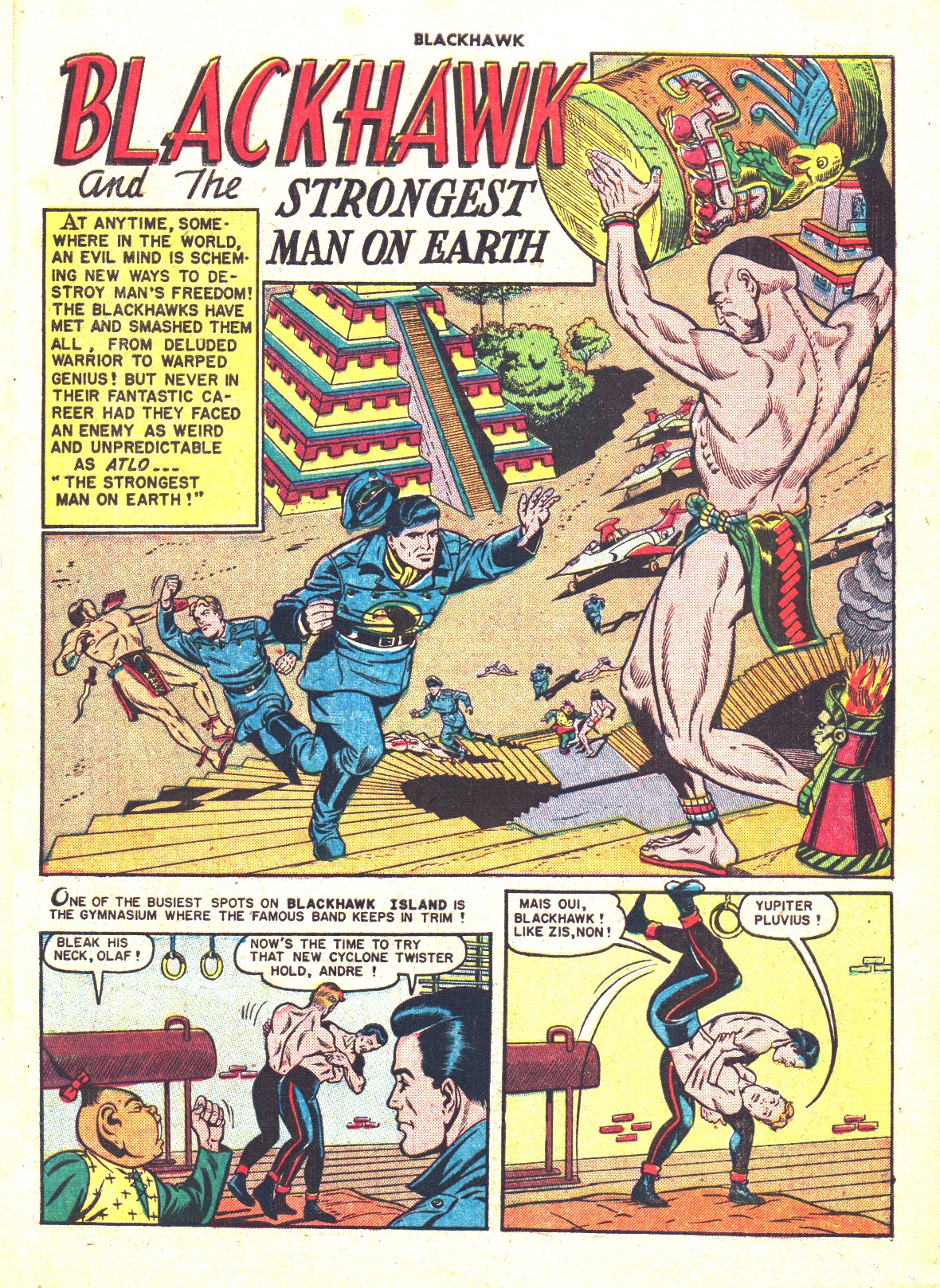 Read online Blackhawk (1957) comic -  Issue #35 - 3
