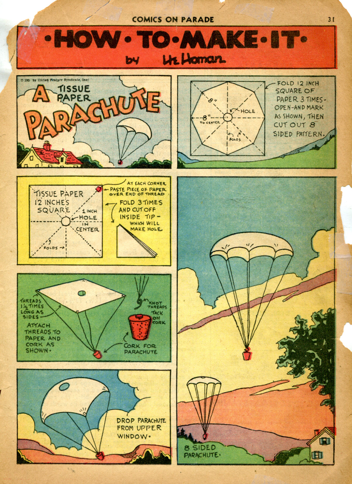 Read online Comics on Parade comic -  Issue #19 - 34
