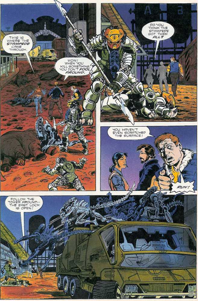 Read online Aliens vs. Predator comic -  Issue #4 - 10