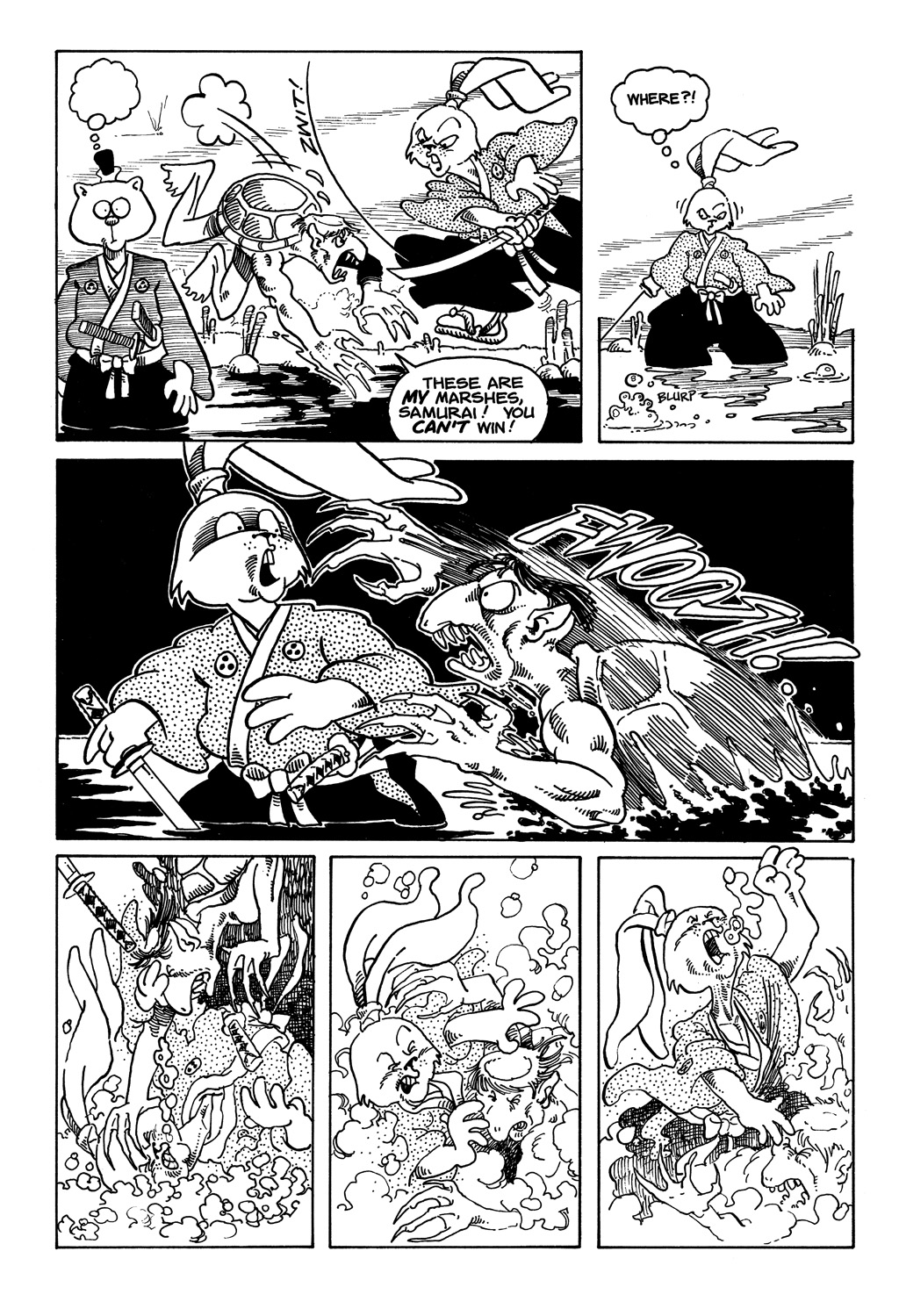 Read online Usagi Yojimbo (1987) comic -  Issue #6 - 9