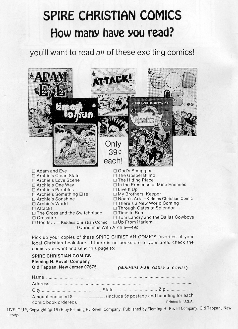 Read online Live It Up comic -  Issue # Full - 2