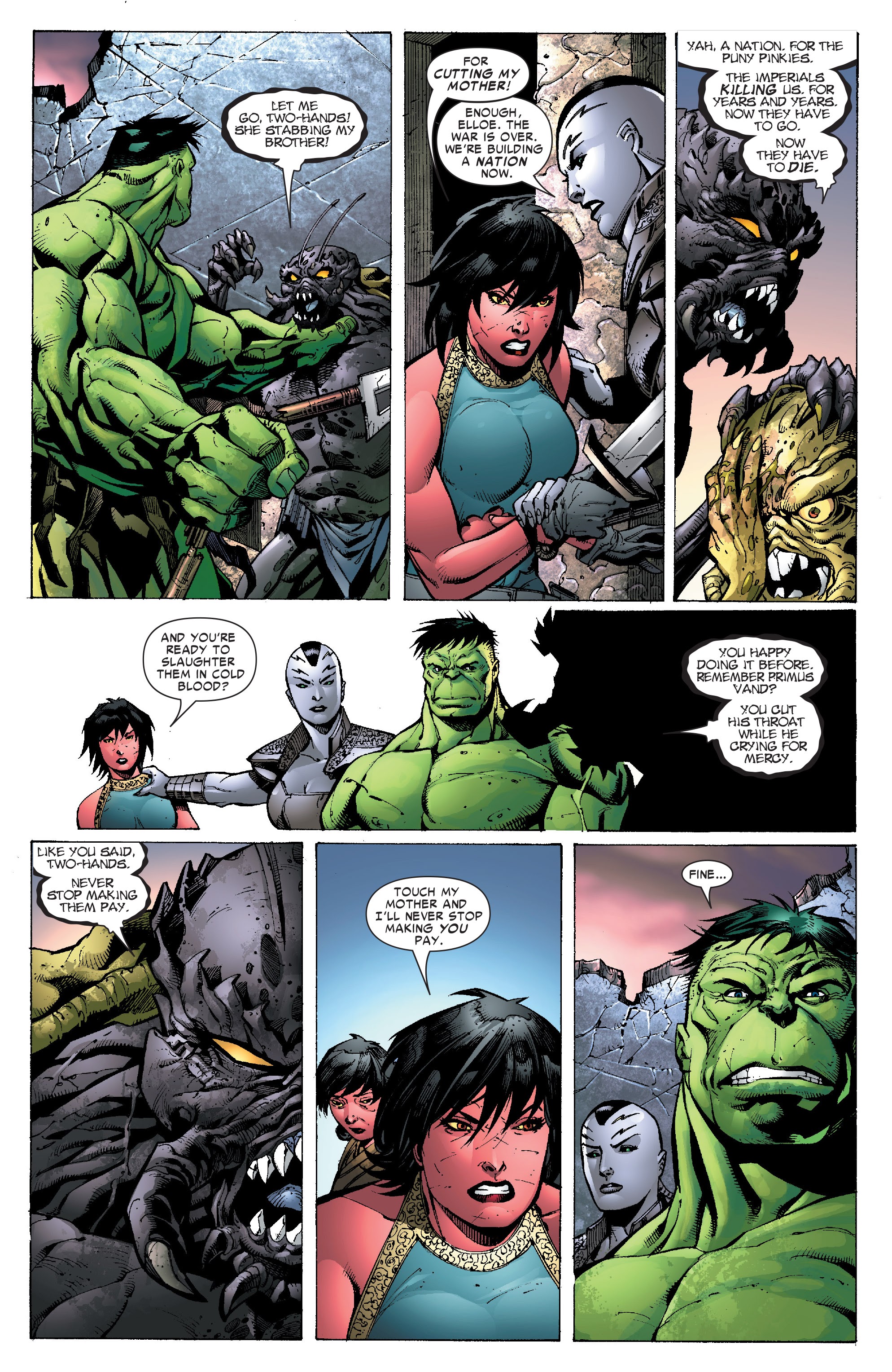 Read online Hulk: Planet Hulk Omnibus comic -  Issue # TPB (Part 5) - 47