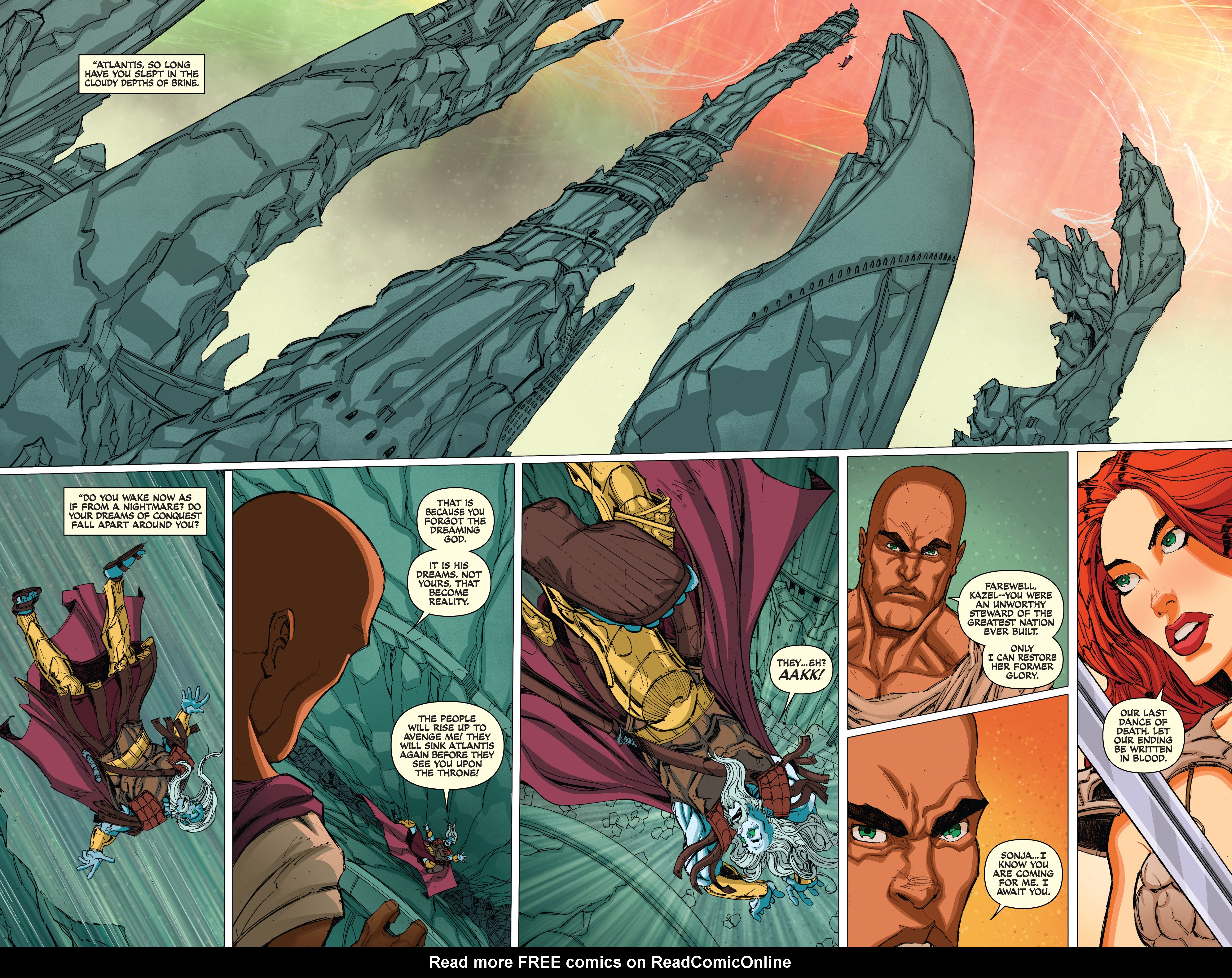 Read online Red Sonja: Atlantis Rises comic -  Issue #4 - 6