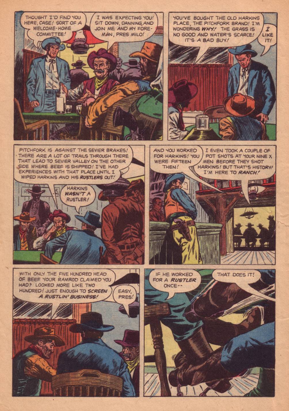 Read online Four Color Comics comic -  Issue #580 - 4