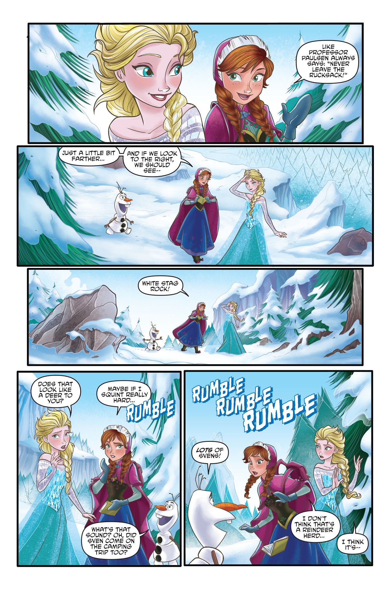 Read online Disney Frozen comic -  Issue #2 - 12