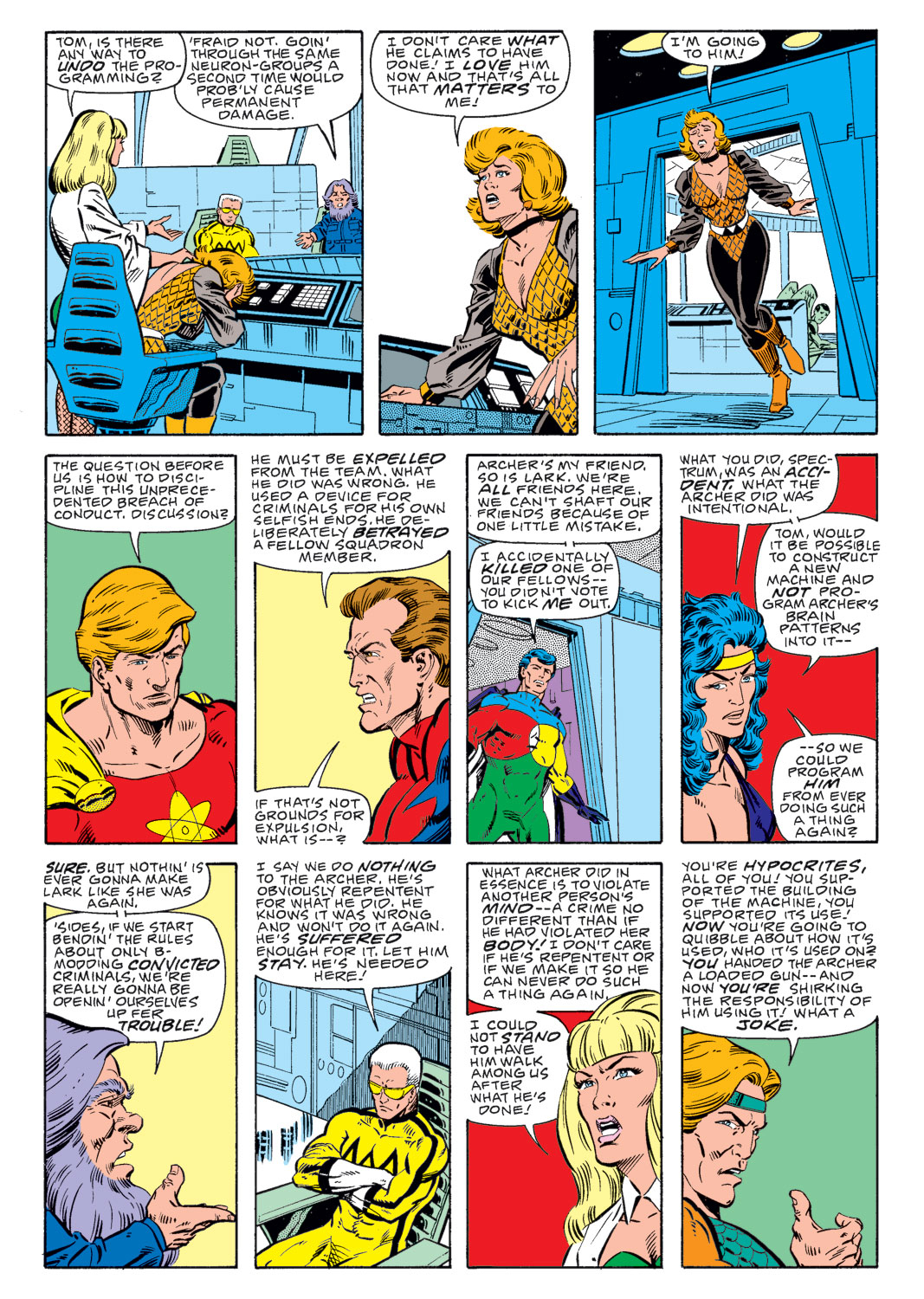 Read online Squadron Supreme (1985) comic -  Issue #6 - 19