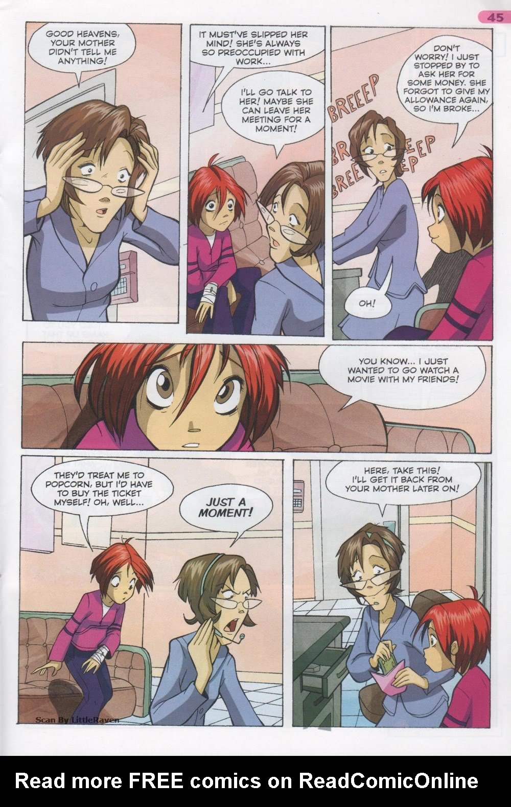 Read online W.i.t.c.h. comic -  Issue #36 - 29