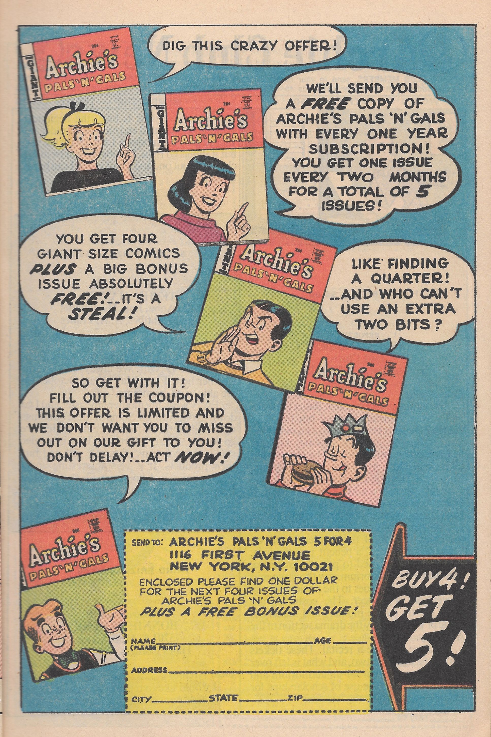 Read online Archie Giant Series Magazine comic -  Issue #160 - 31