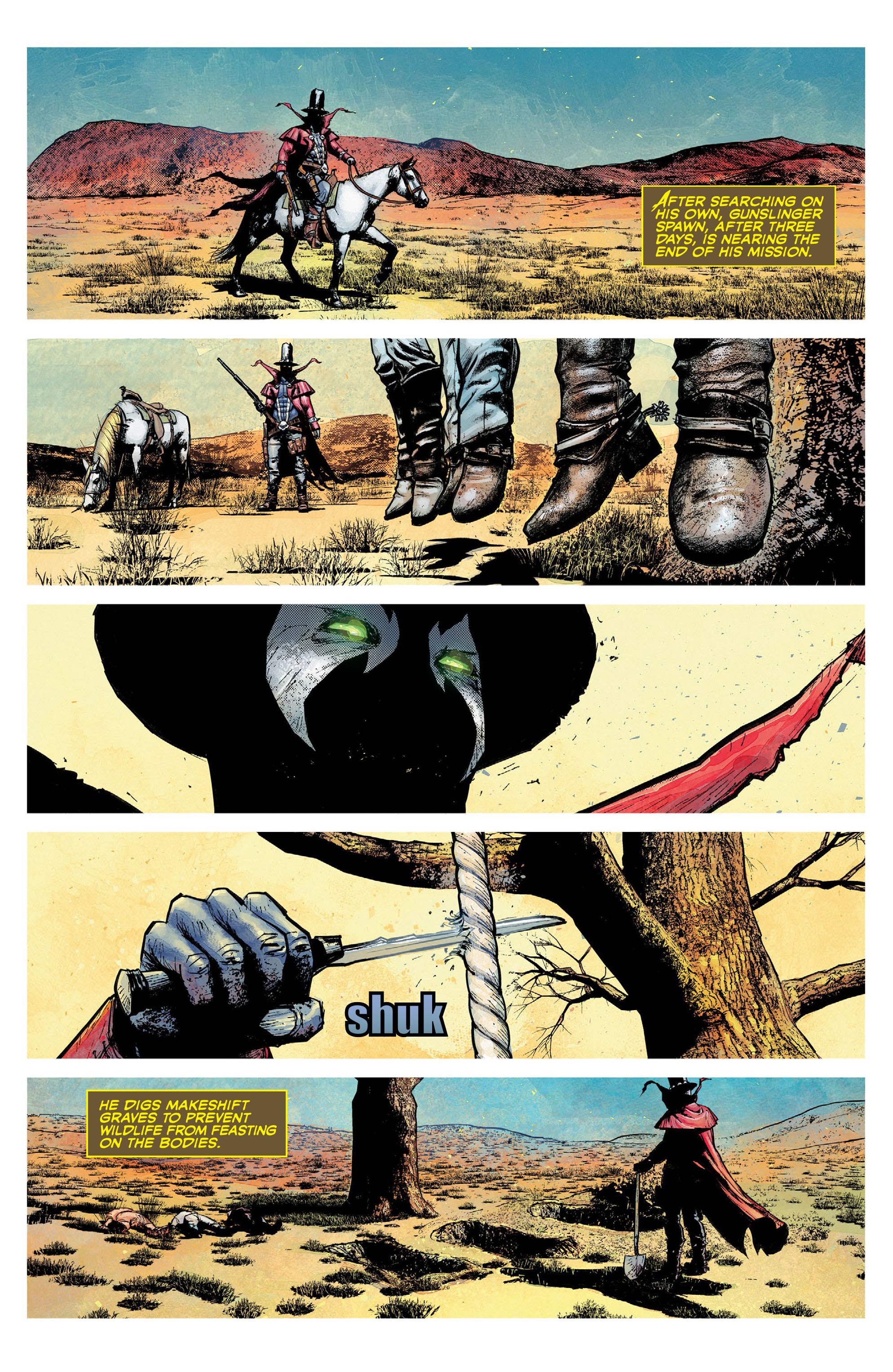 Read online Gunslinger Spawn comic -  Issue #1 - 32