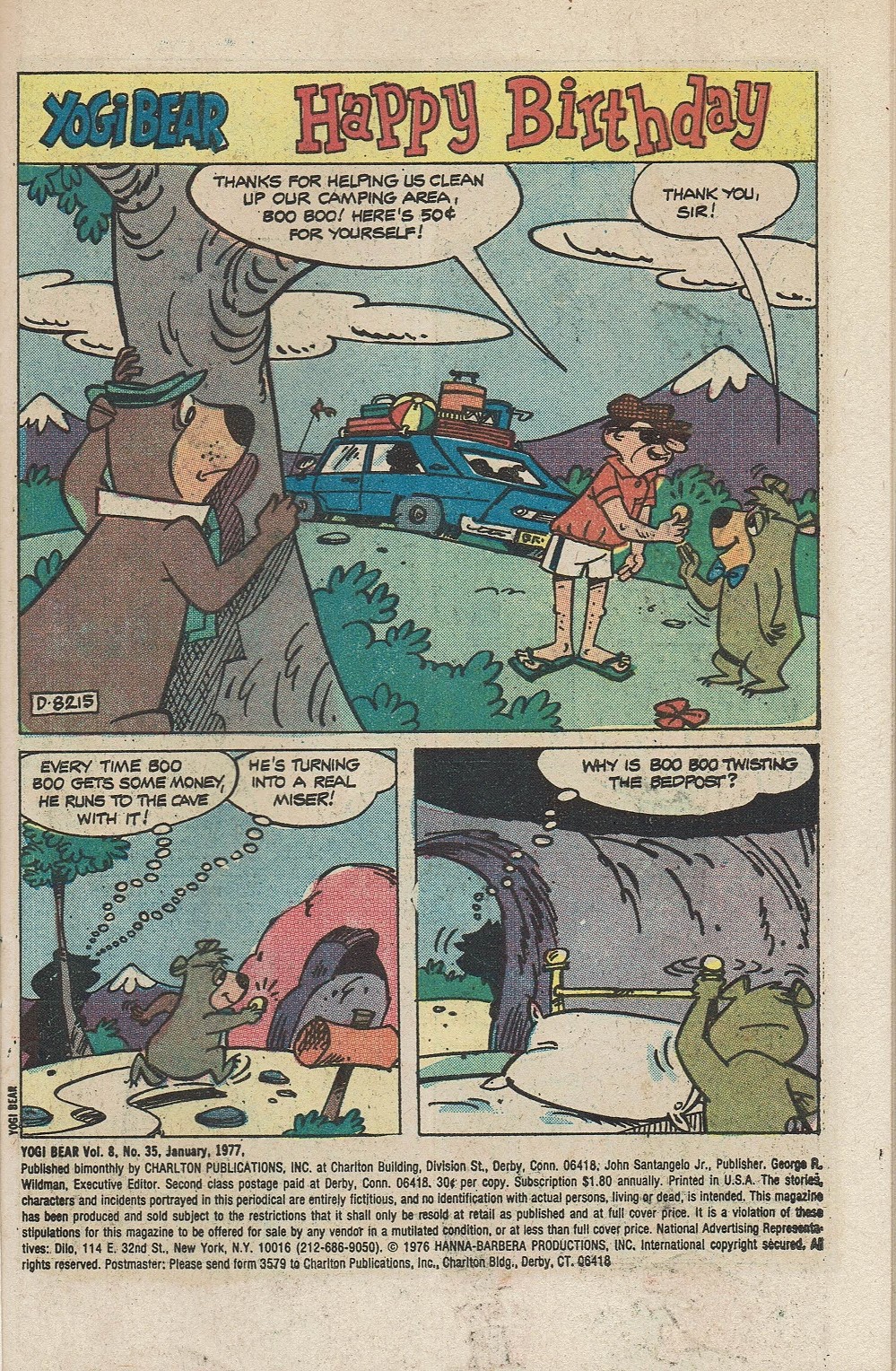 Read online Yogi Bear (1970) comic -  Issue #35 - 3