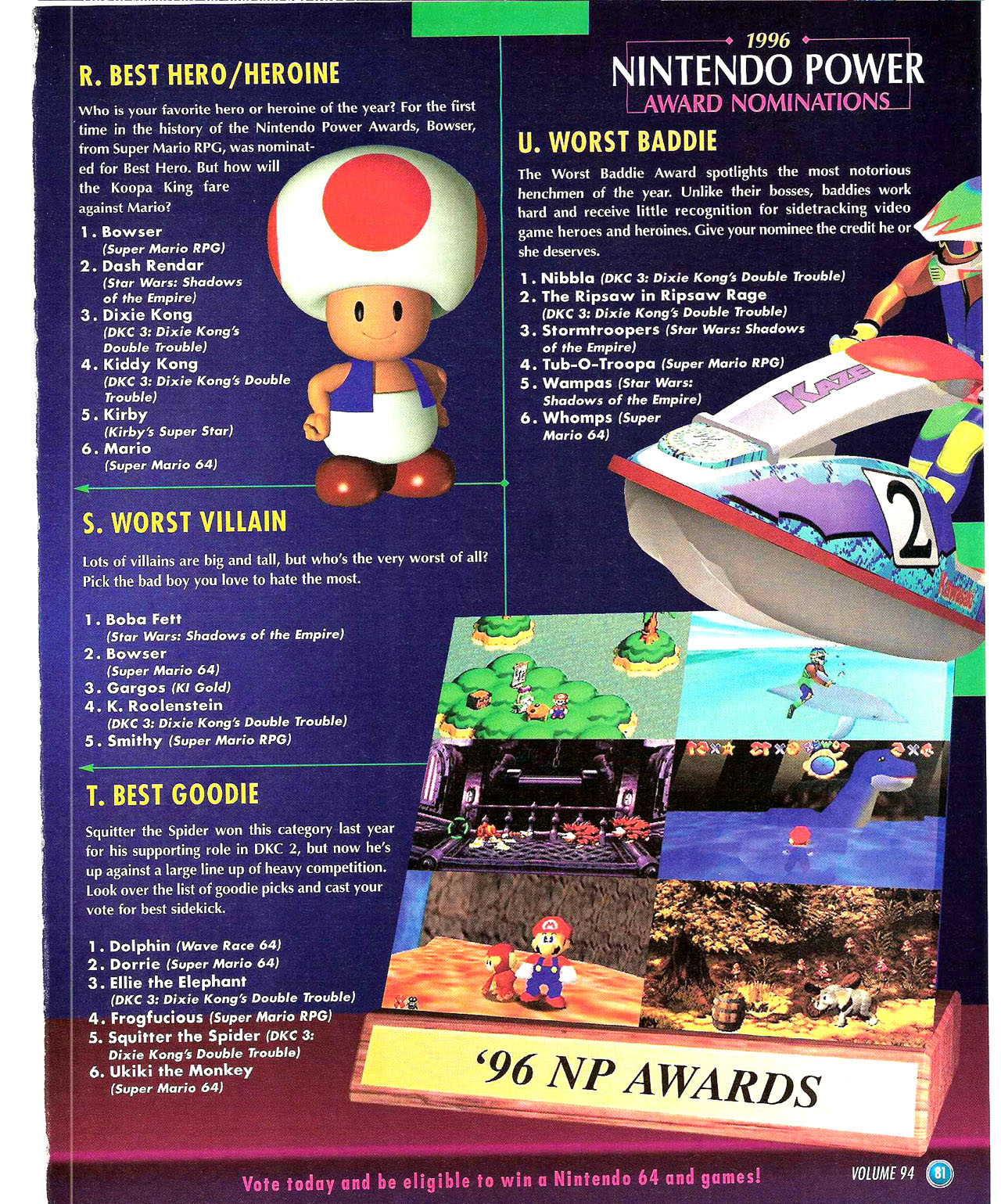 Read online Nintendo Power comic -  Issue #94 - 92