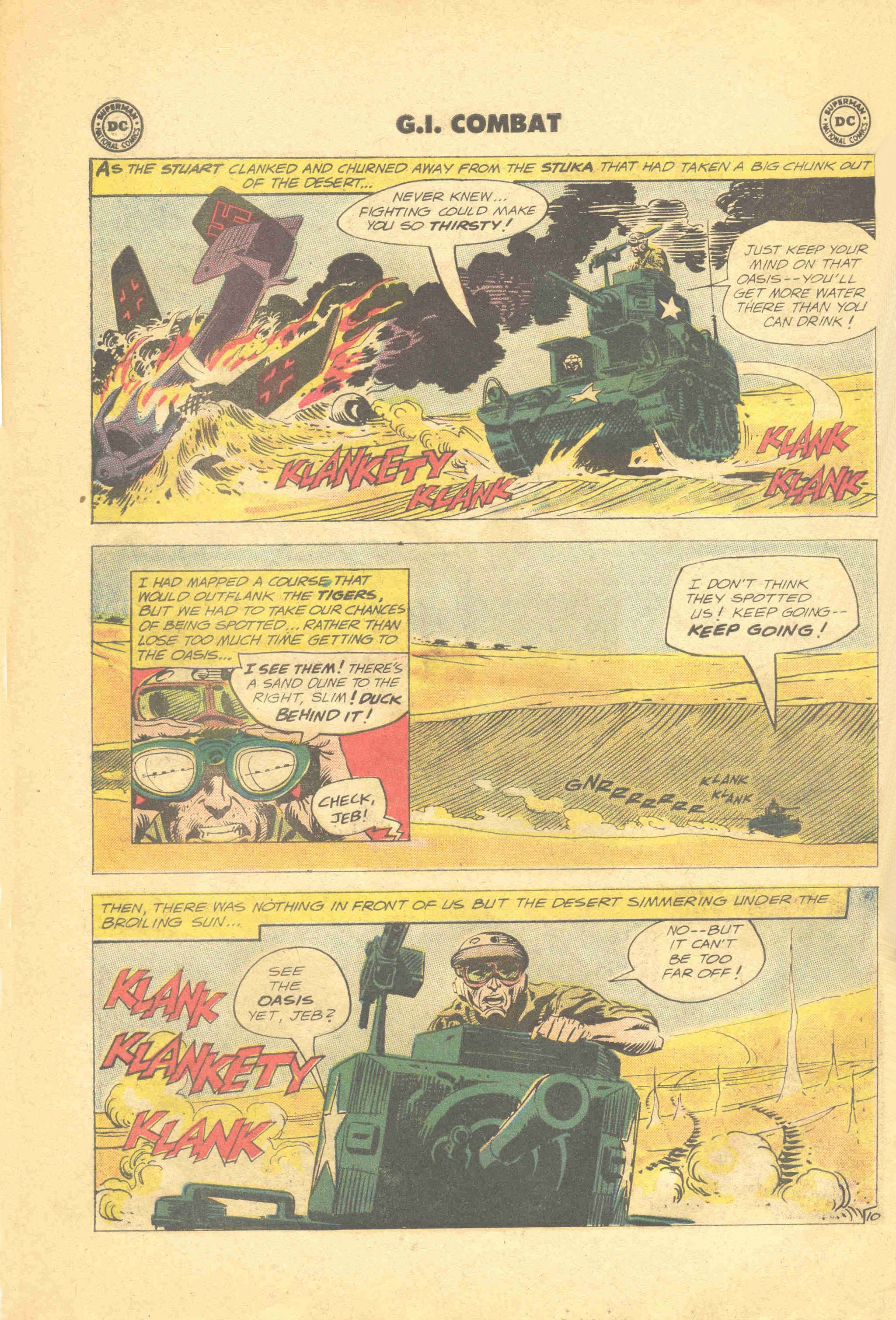 Read online G.I. Combat (1952) comic -  Issue #99 - 10