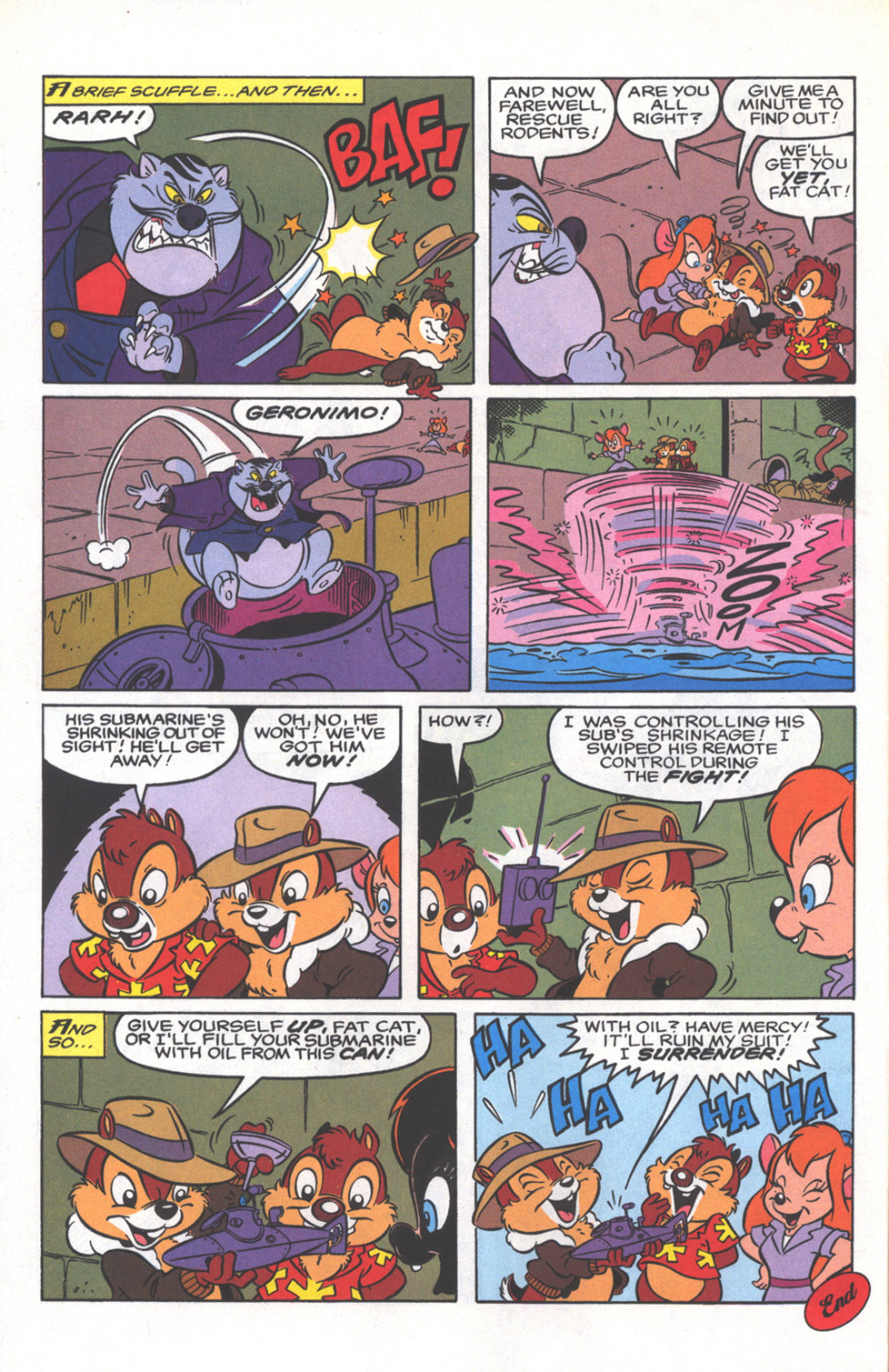 Read online Disney's Chip 'N Dale Rescue Rangers comic -  Issue #14 - 12
