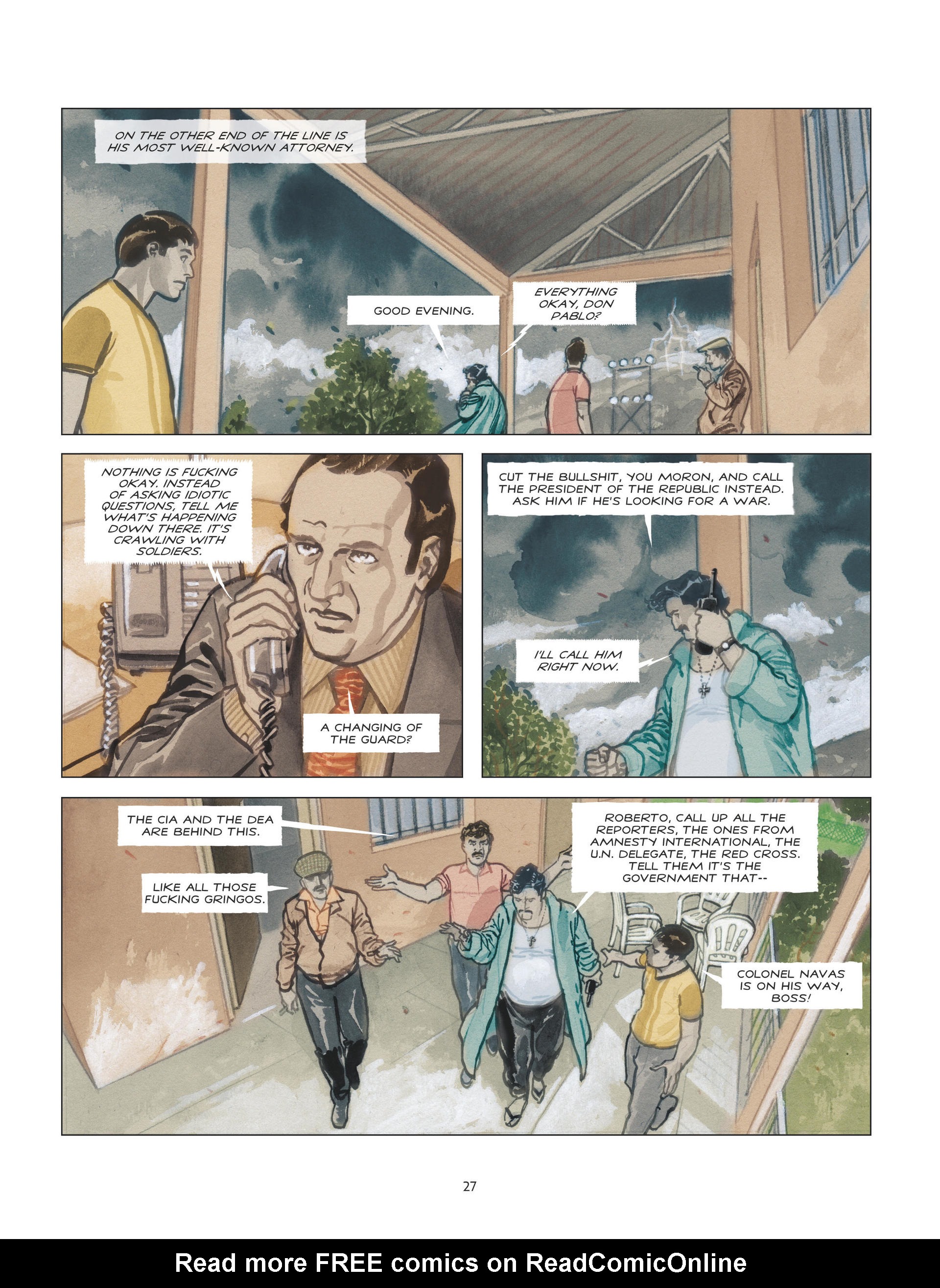 Read online Escobar - El Patrón comic -  Issue #2 - 25