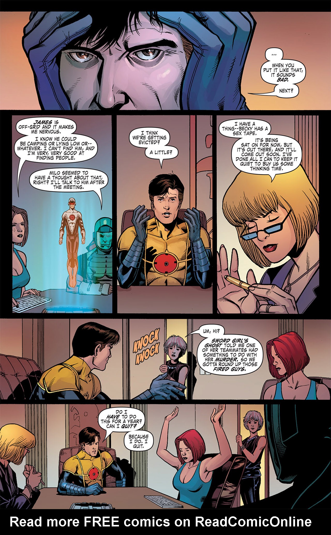 Read online The Order (2007) comic -  Issue #4 - 14