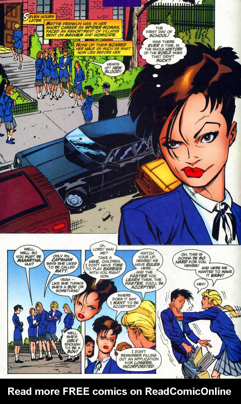 Read online Spider-Woman (1999) comic -  Issue #5 - 9