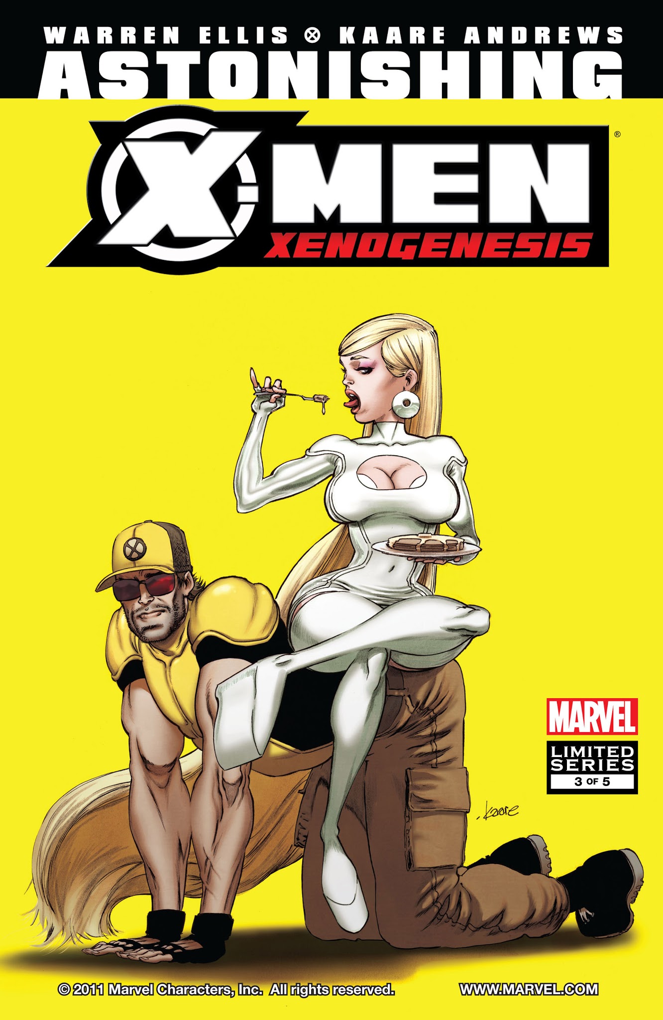 Read online Astonishing X-Men: Xenogenesis comic -  Issue #3 - 1