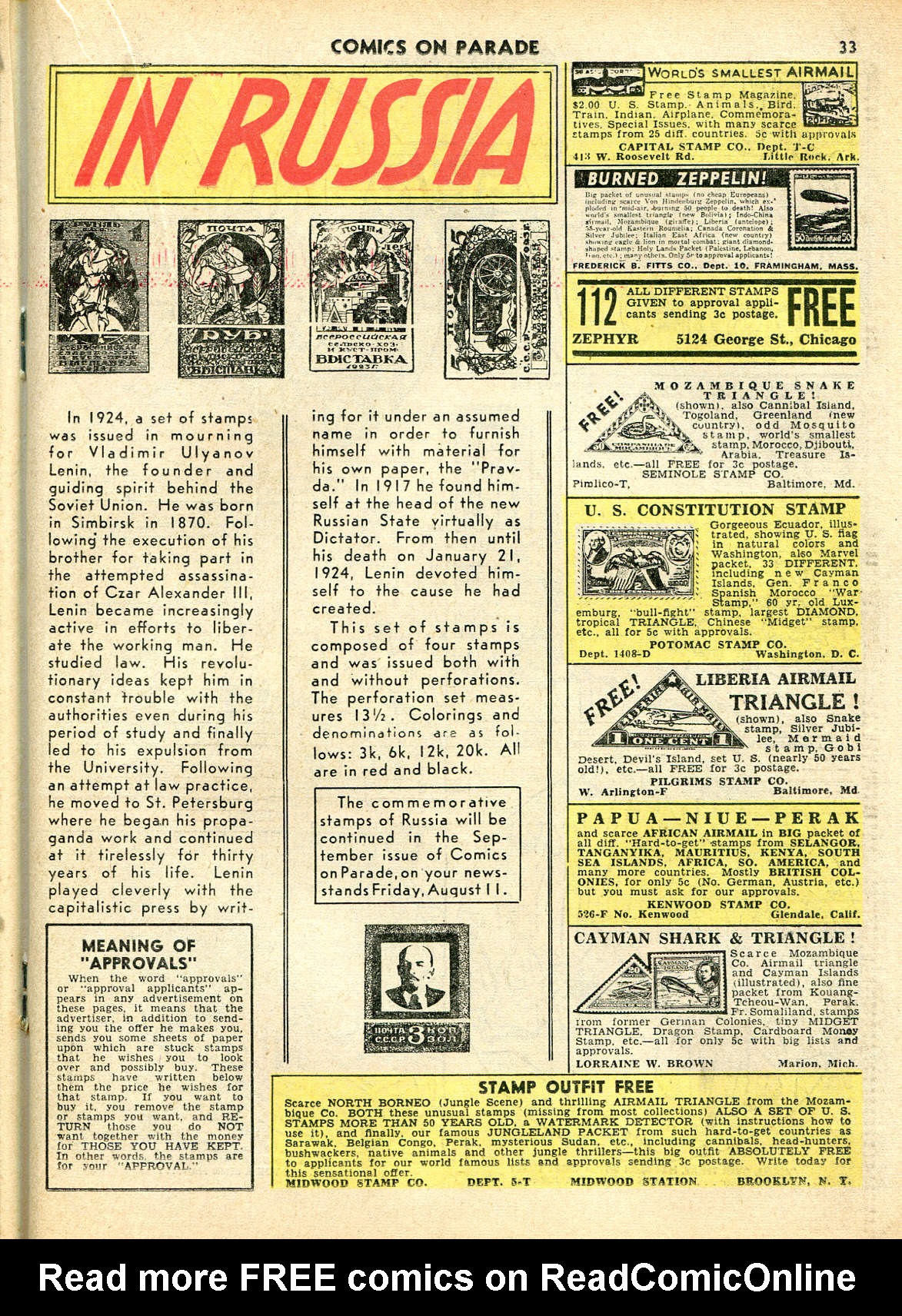 Read online Comics on Parade comic -  Issue #17 - 34