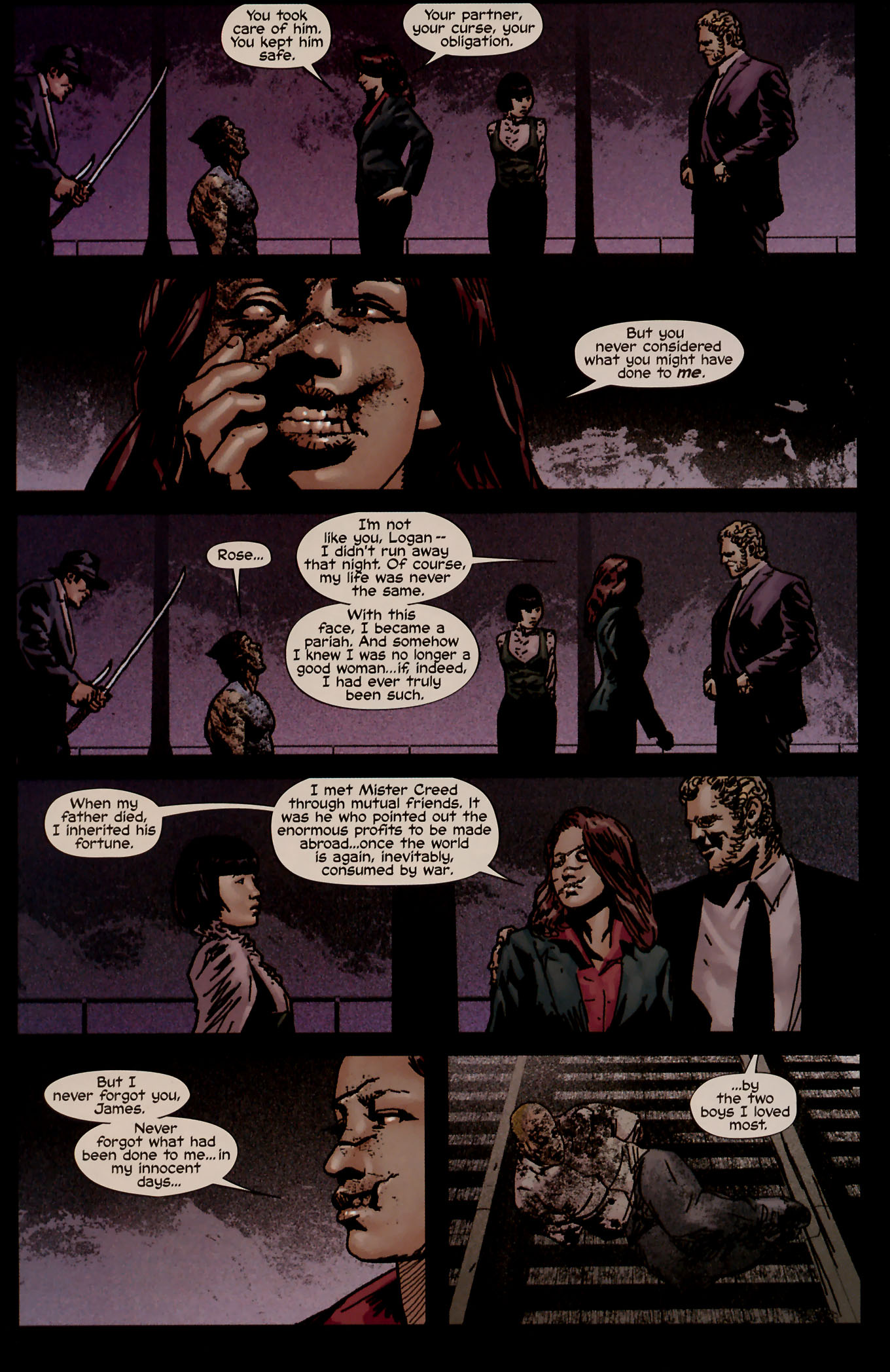 Read online Wolverine Noir comic -  Issue #4 - 16