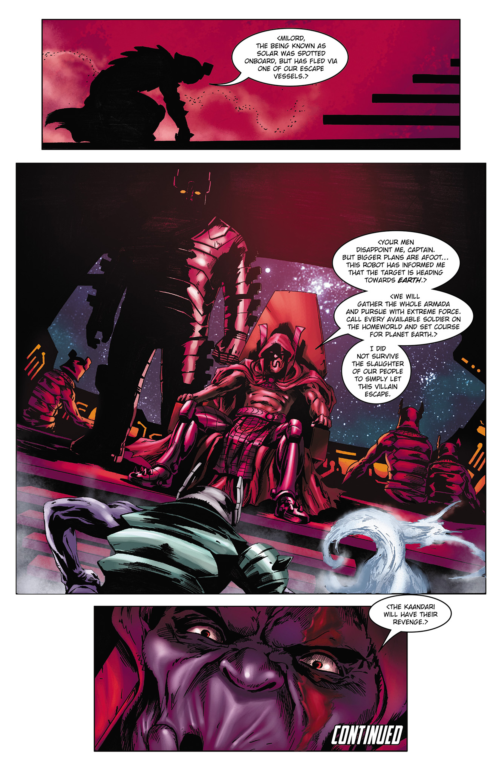Read online Solar: Man of the Atom (2014) comic -  Issue #7 - 22