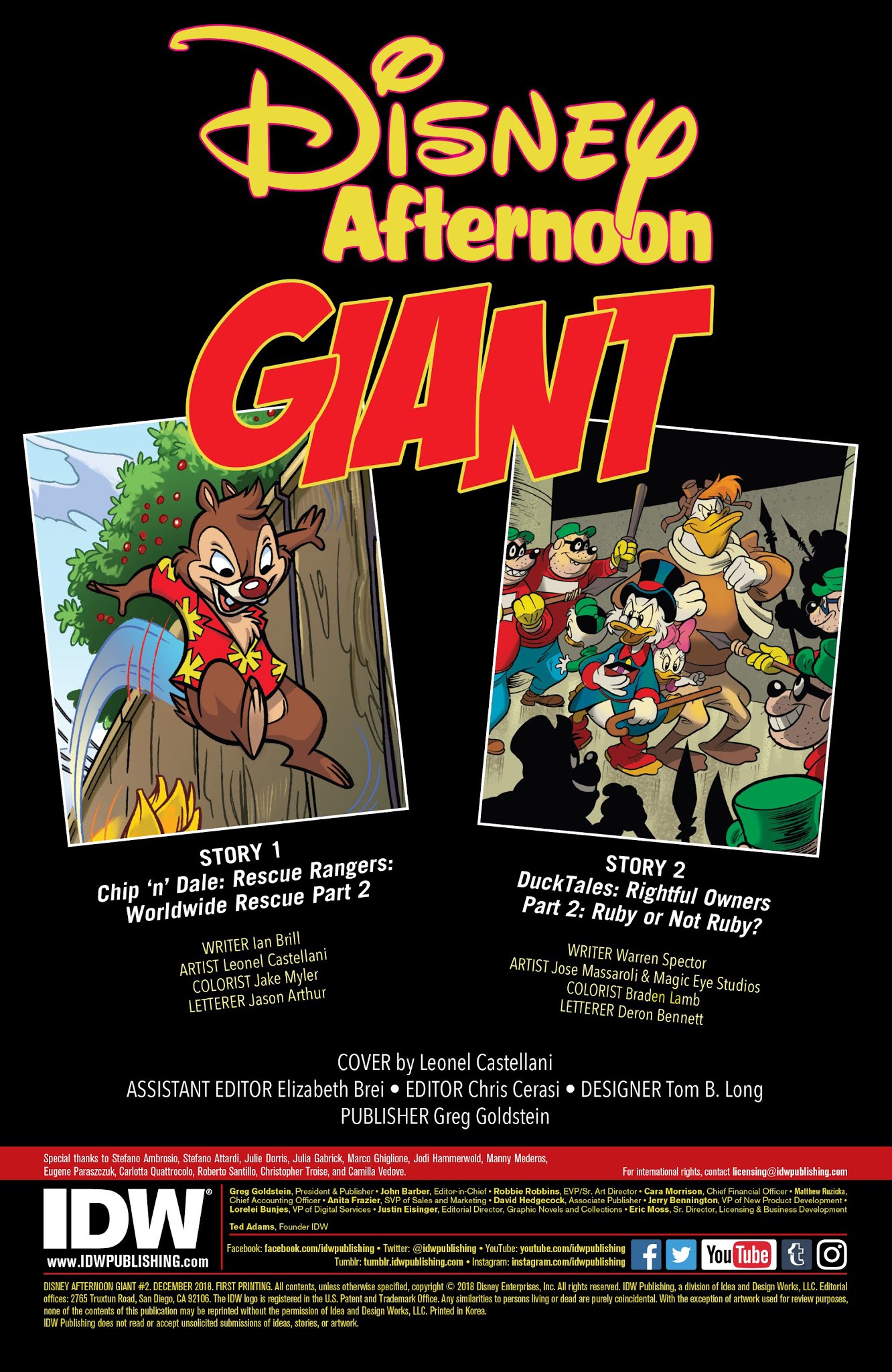 Read online Disney Afternoon Giant comic -  Issue #2 - 2