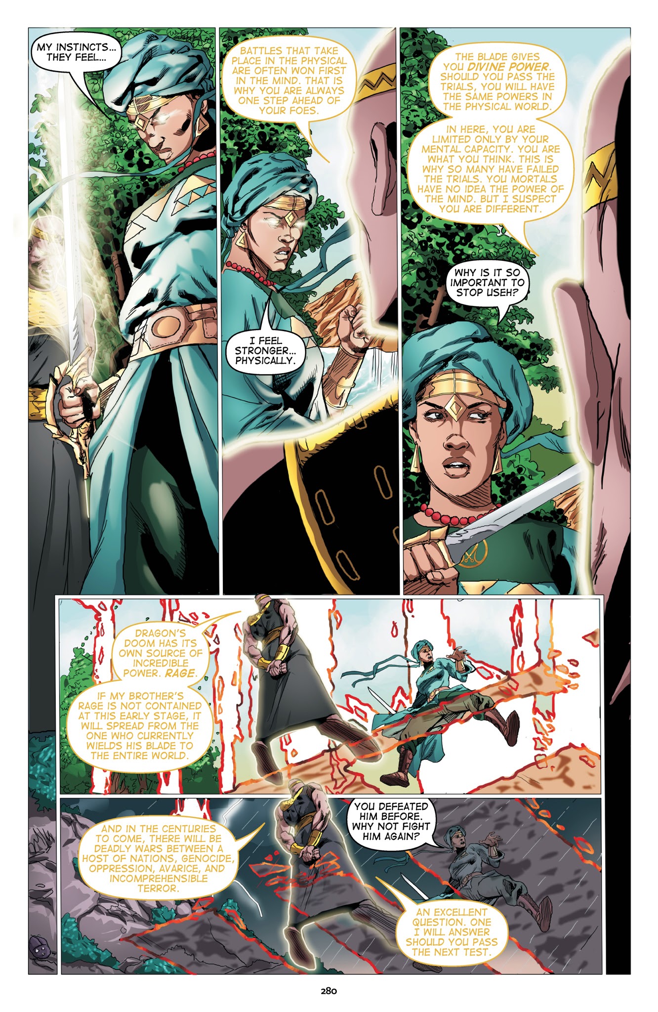 Read online Malika: Warrior Queen comic -  Issue # TPB 1 (Part 3) - 82