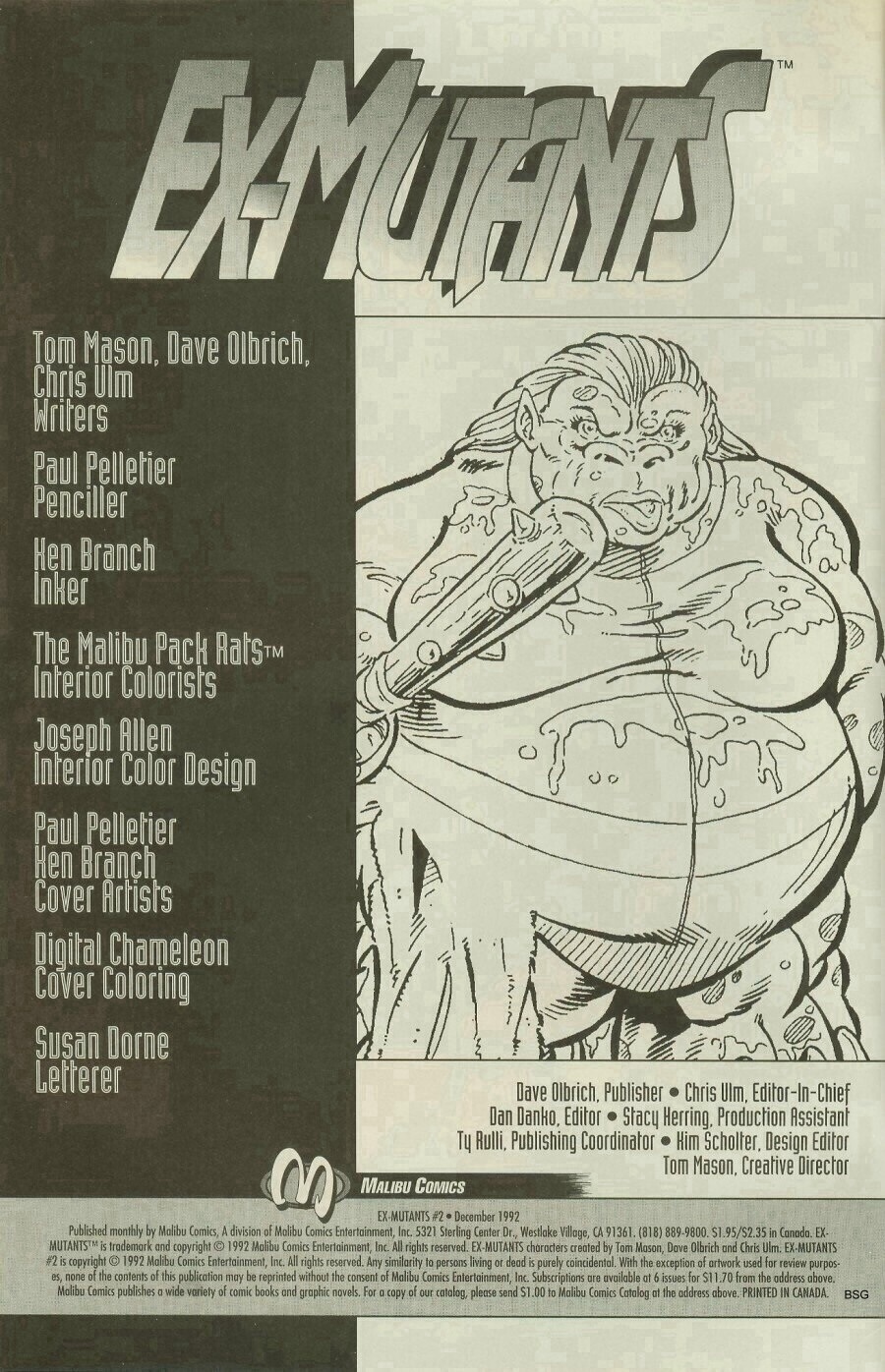 Ex-Mutants Issue #2 #2 - English 2