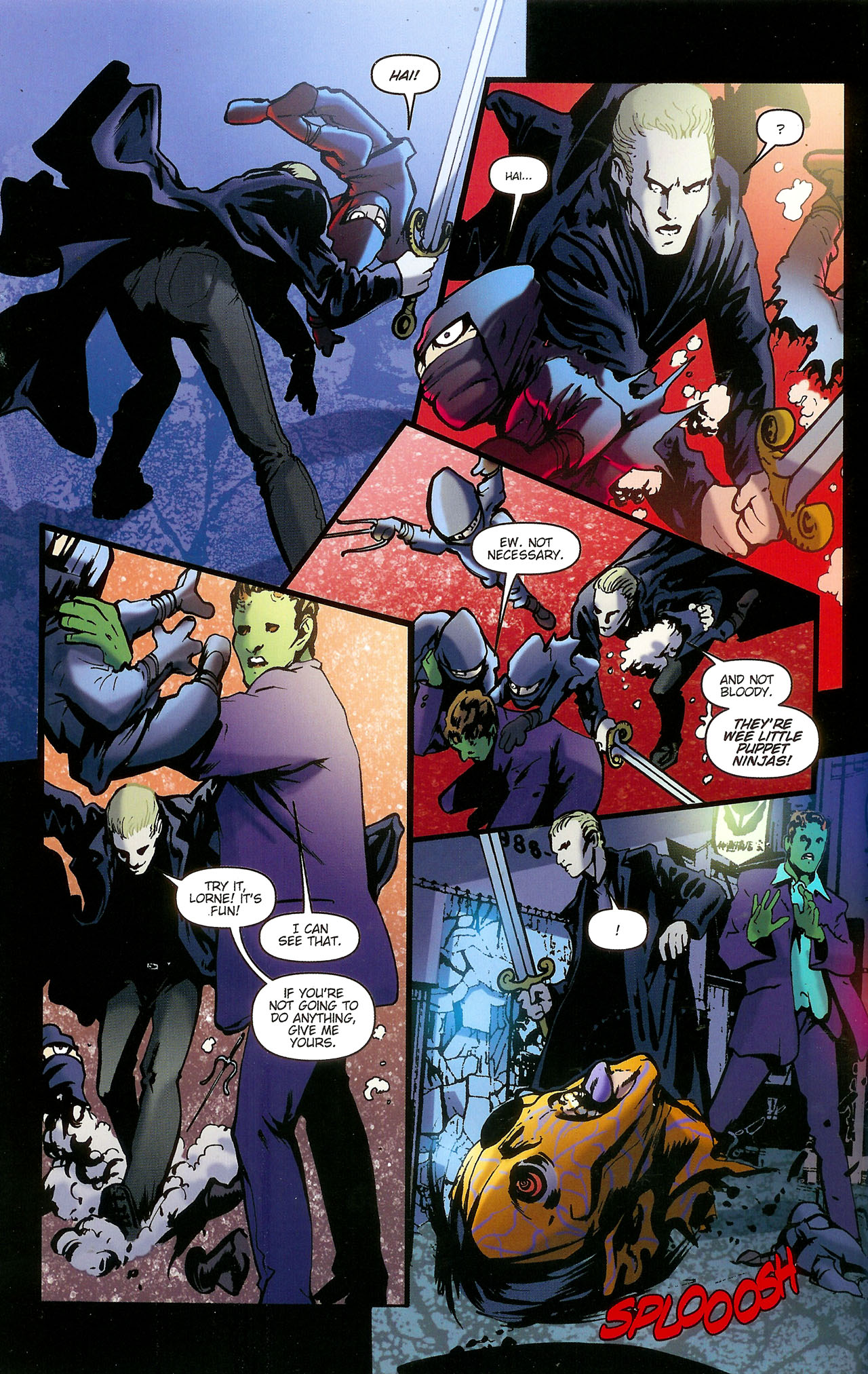 Read online Spike: Shadow Puppets comic -  Issue #1 - 18