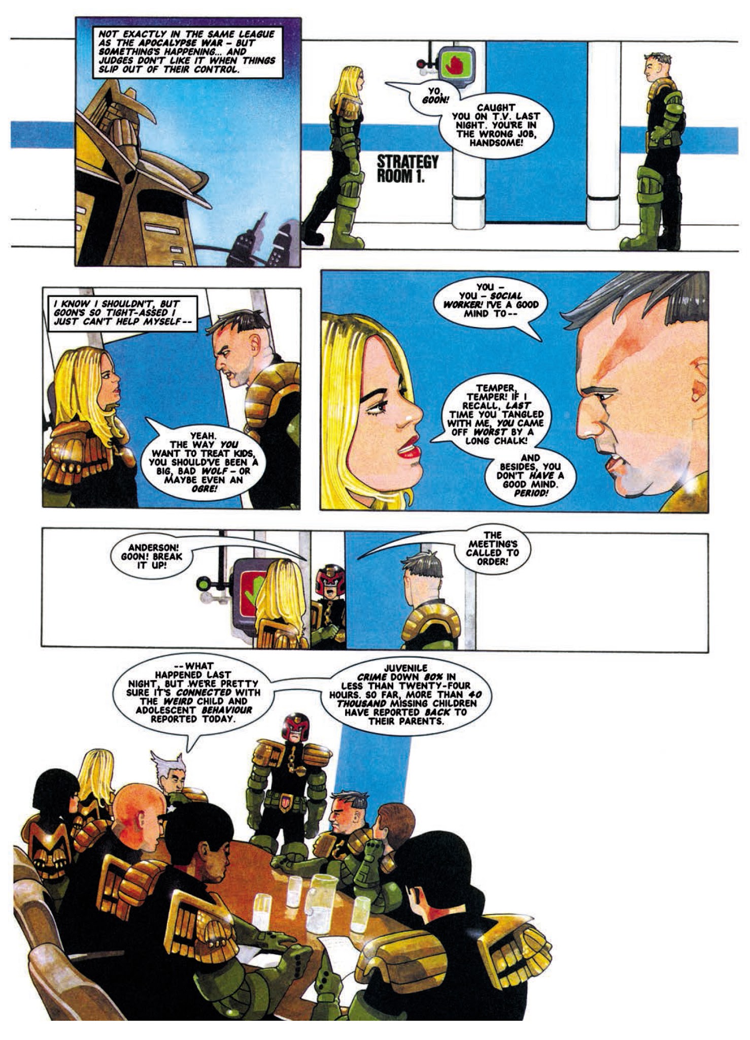 Read online Judge Anderson: The Psi Files comic -  Issue # TPB 3 - 160