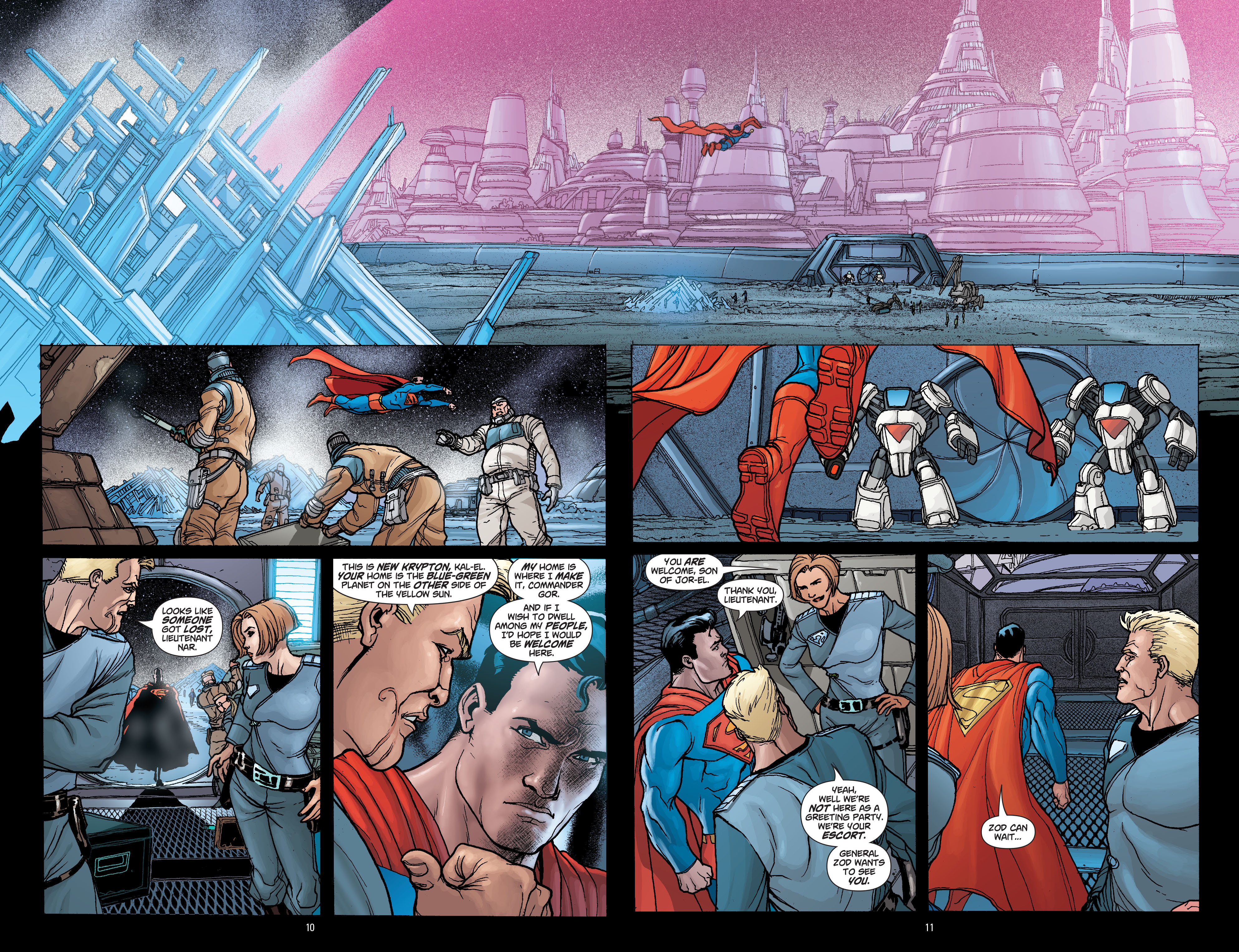 Read online Superman: New Krypton comic -  Issue # TPB 3 - 9