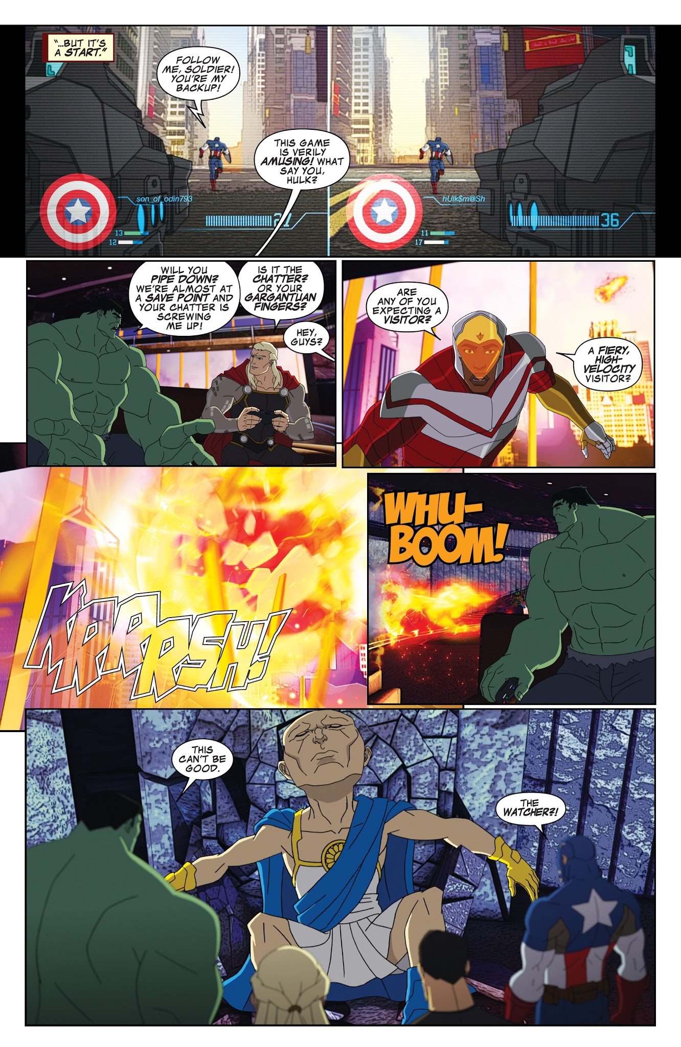 Read online Avengers vs. Thanos (2018) comic -  Issue # TPB - 28