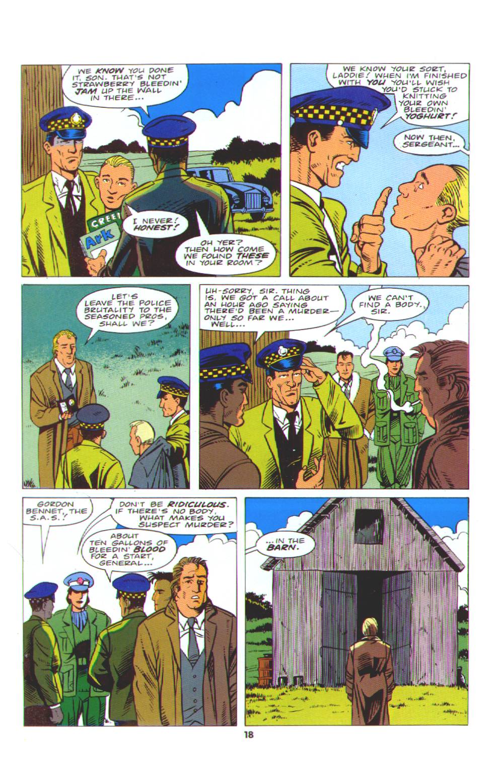 Read online The Knights of Pendragon comic -  Issue #1 - 18