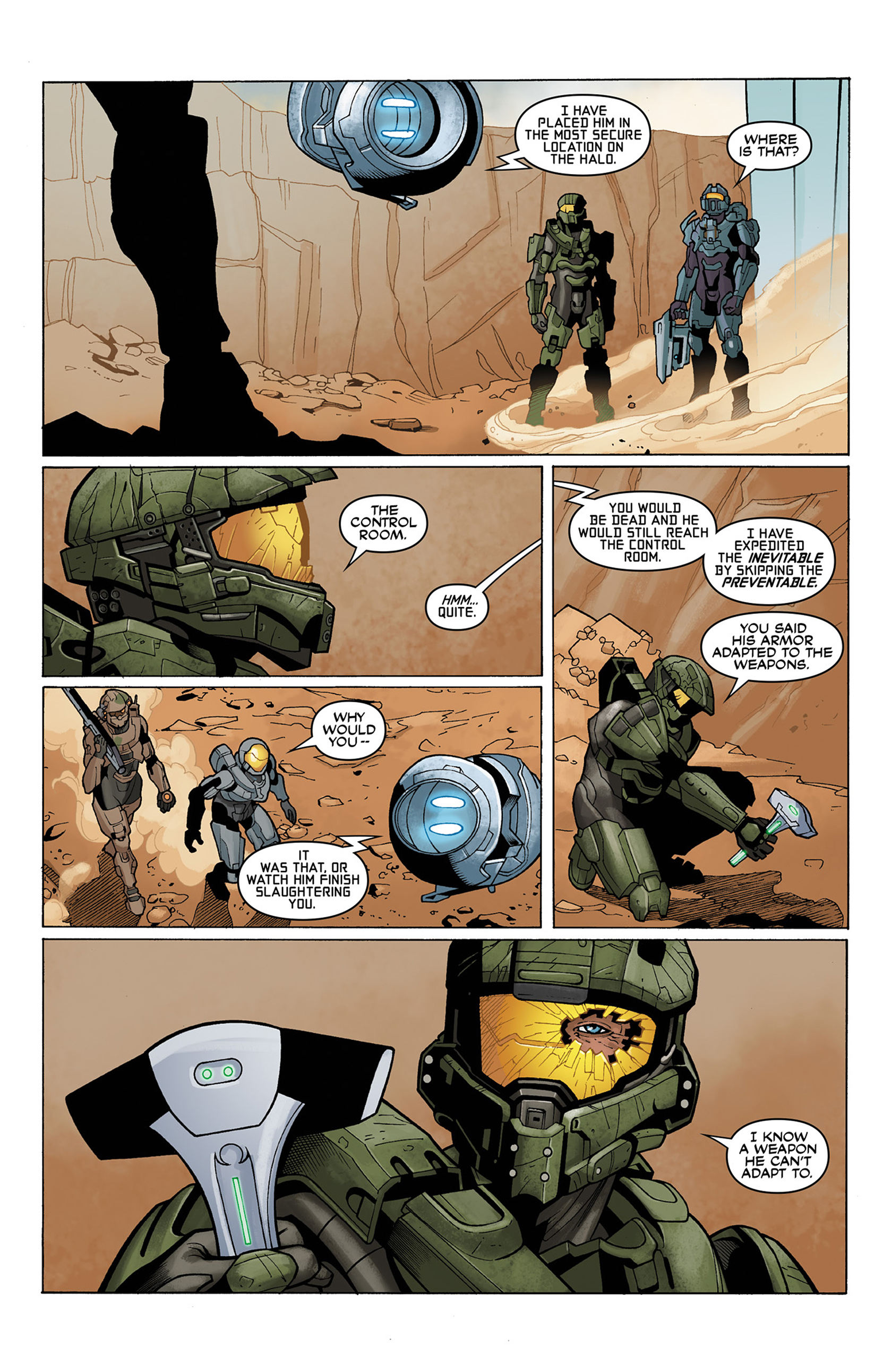 Read online Halo: Escalation comic -  Issue #10 - 13