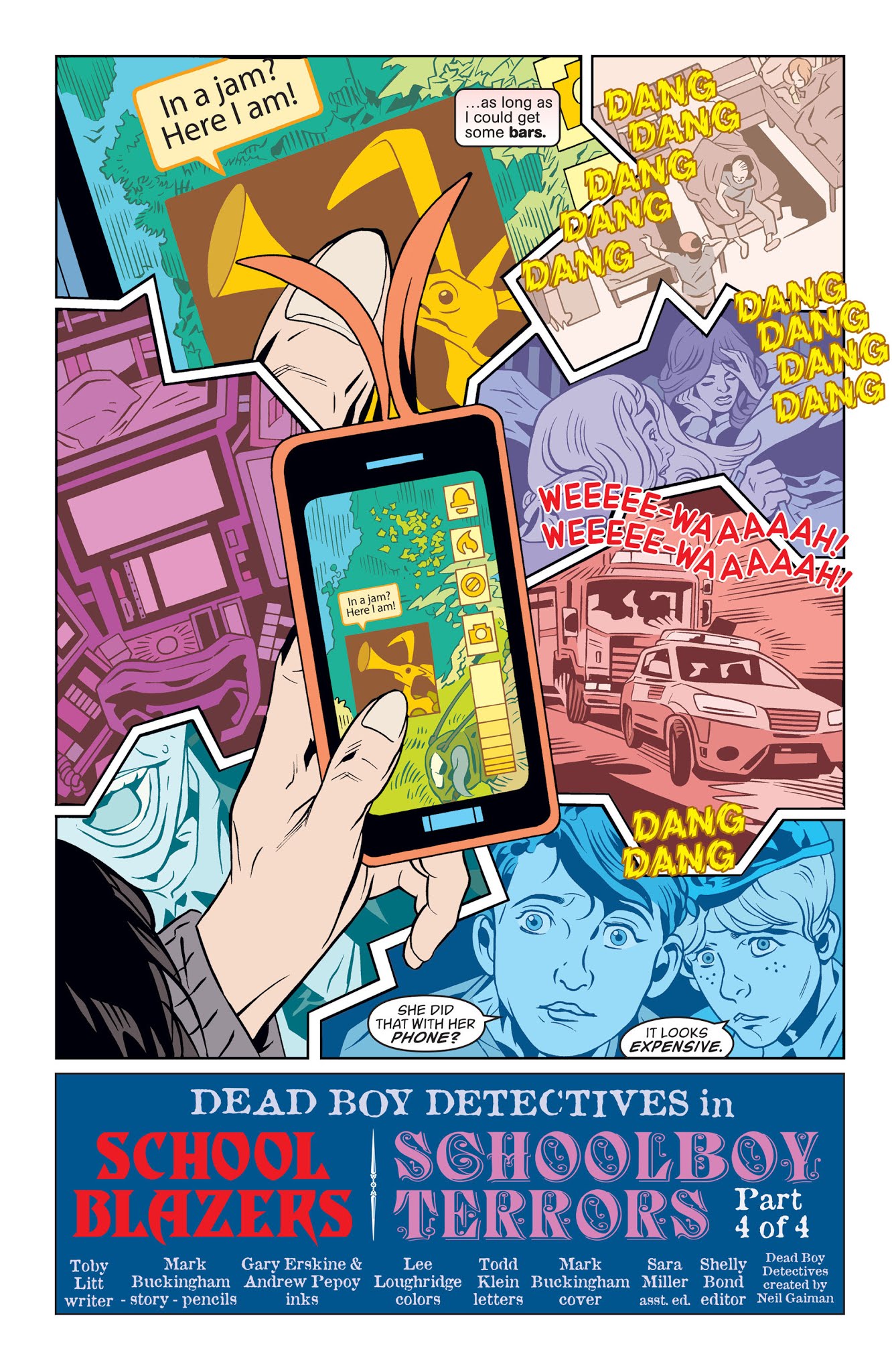 Read online Dead Boy Detectives comic -  Issue #4 - 4
