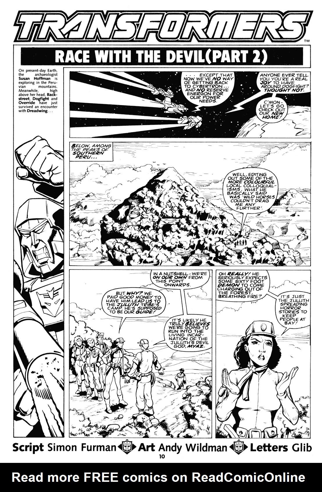 Read online The Transformers (UK) comic -  Issue #216 - 9