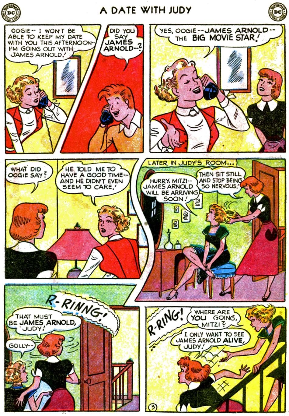 Read online A Date with Judy comic -  Issue #26 - 5