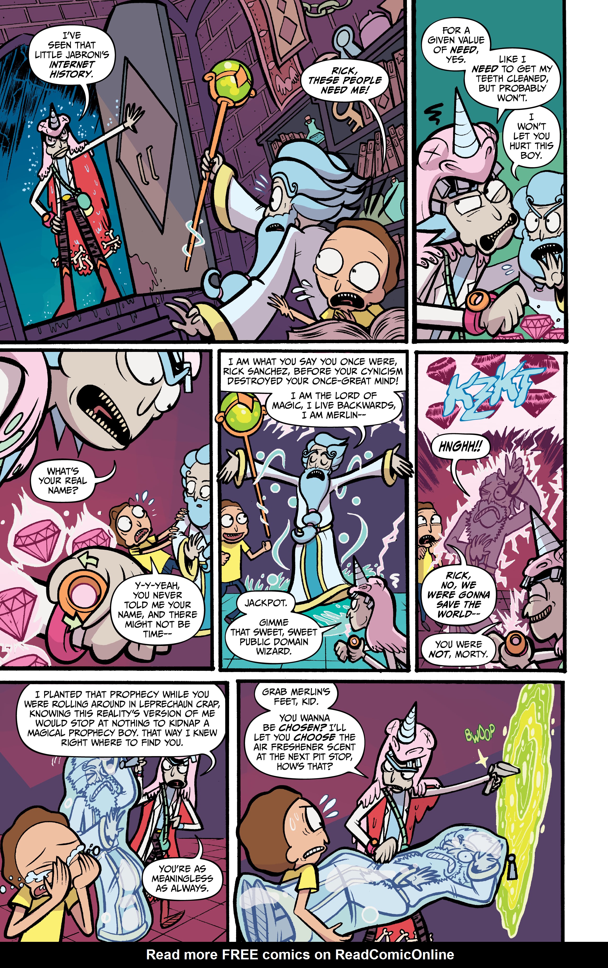 Read online Rick and Morty comic -  Issue # (2015) _Deluxe Edition 6 (Part 3) - 45