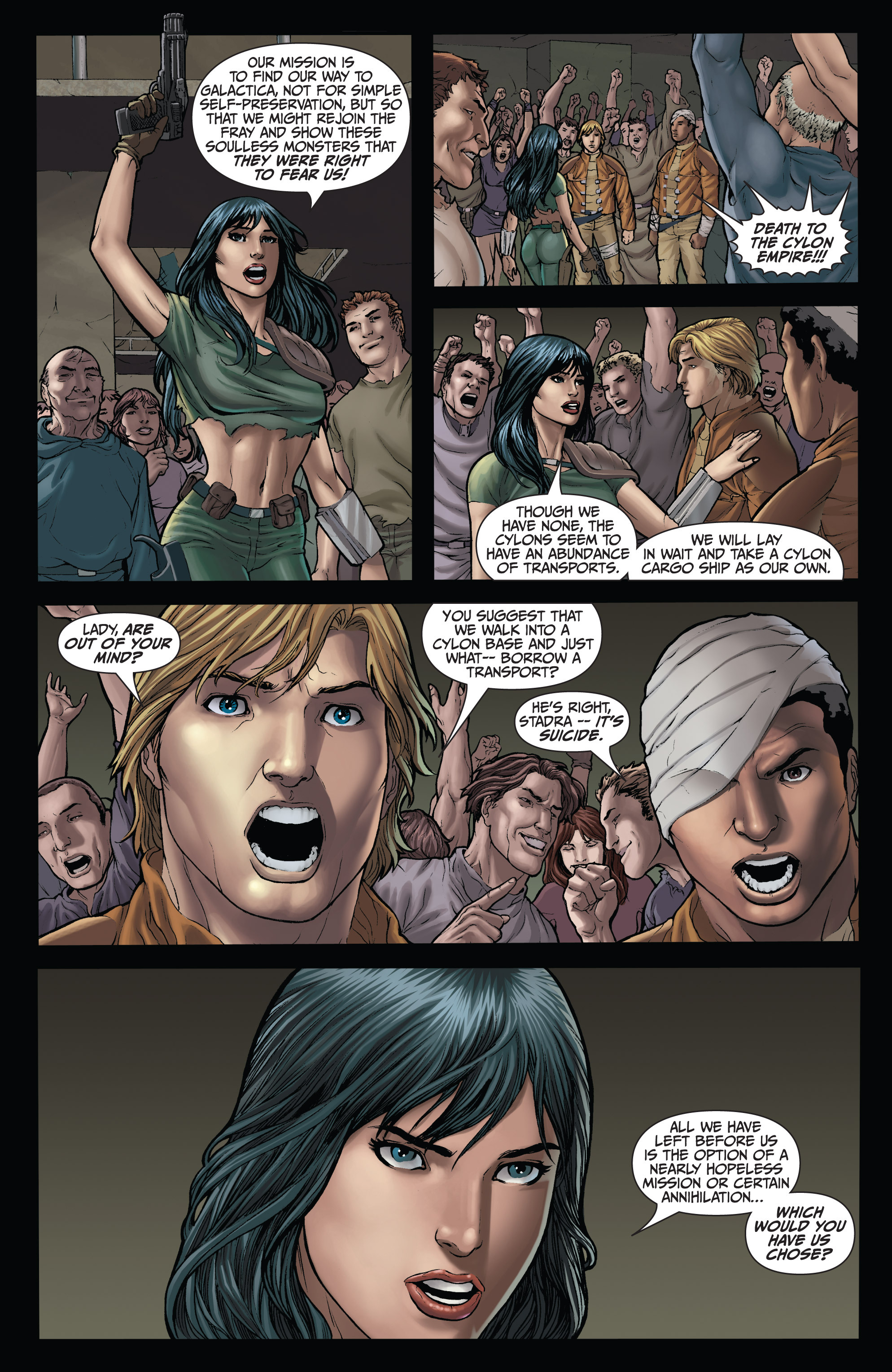 Read online Classic Battlestar Galactica (2006) comic -  Issue #2 - 19