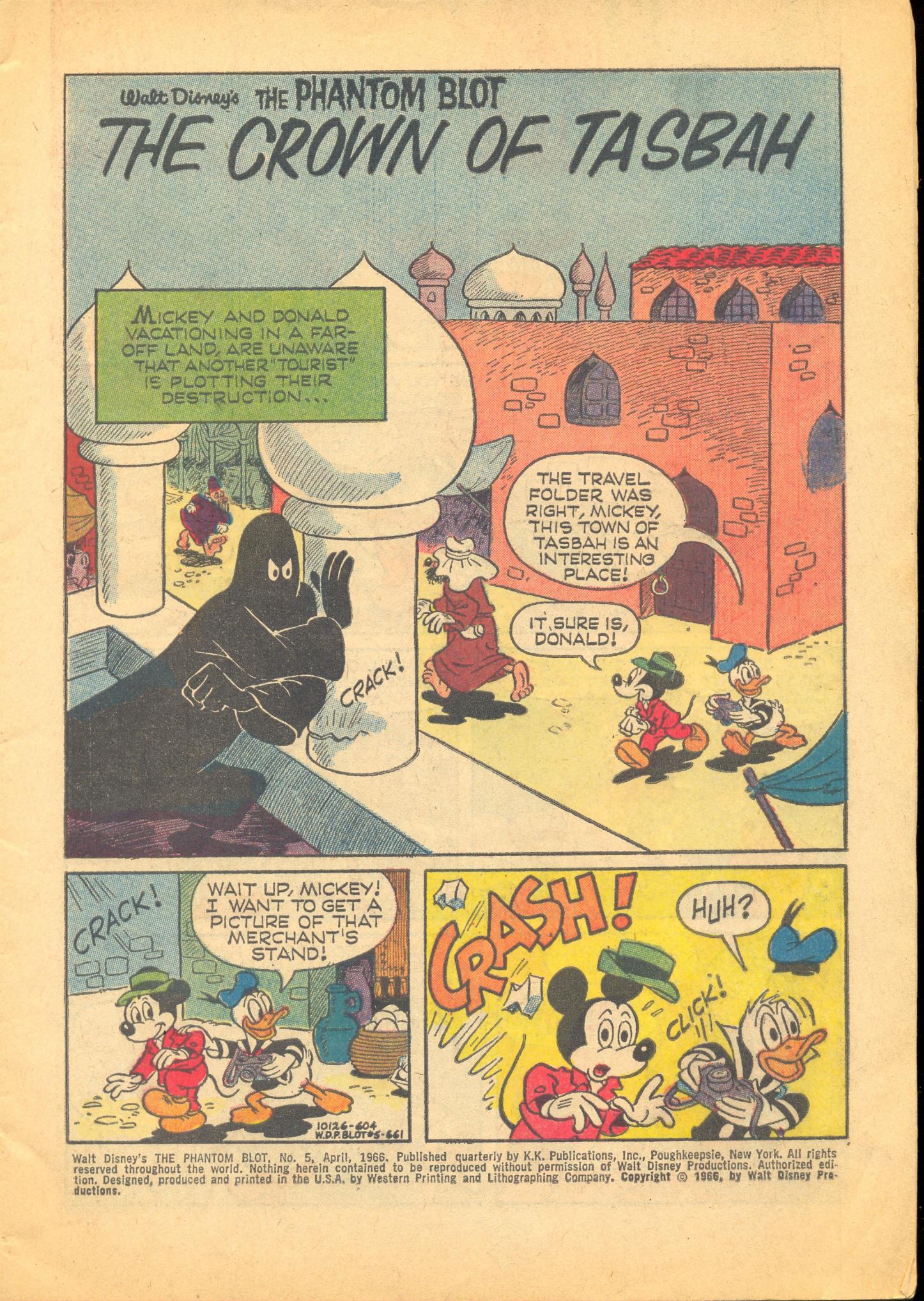 Read online Walt Disney's The Phantom Blot comic -  Issue #5 - 3