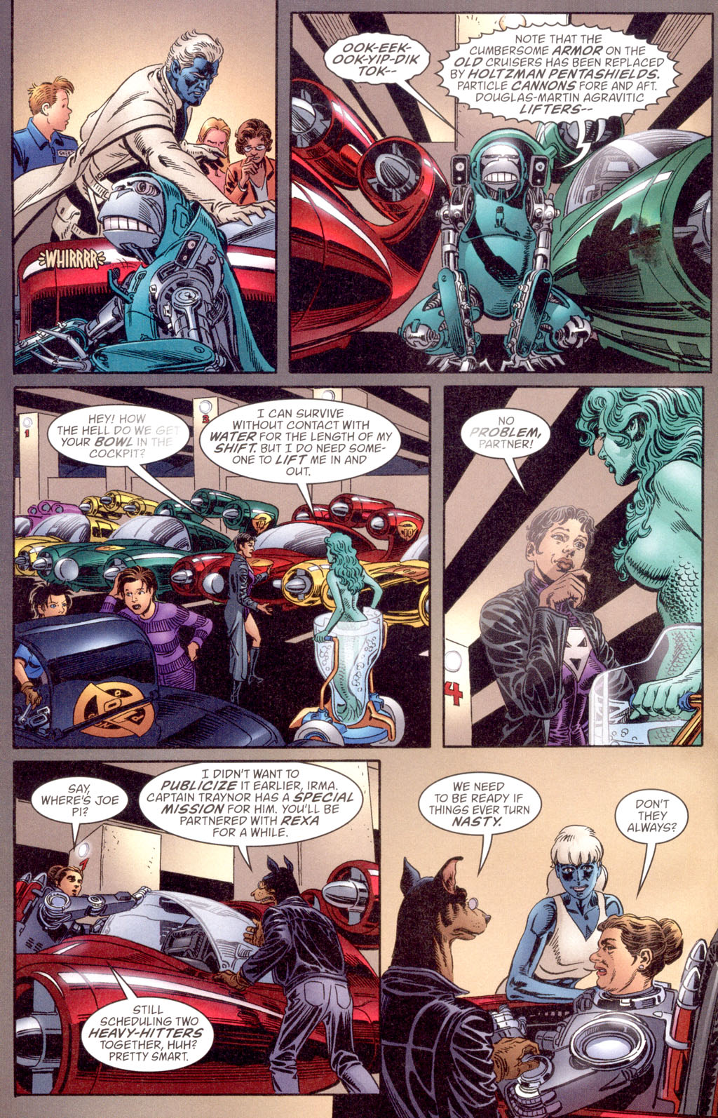 Read online Top 10: Beyond The Farthest Precinct comic -  Issue #1 - 20