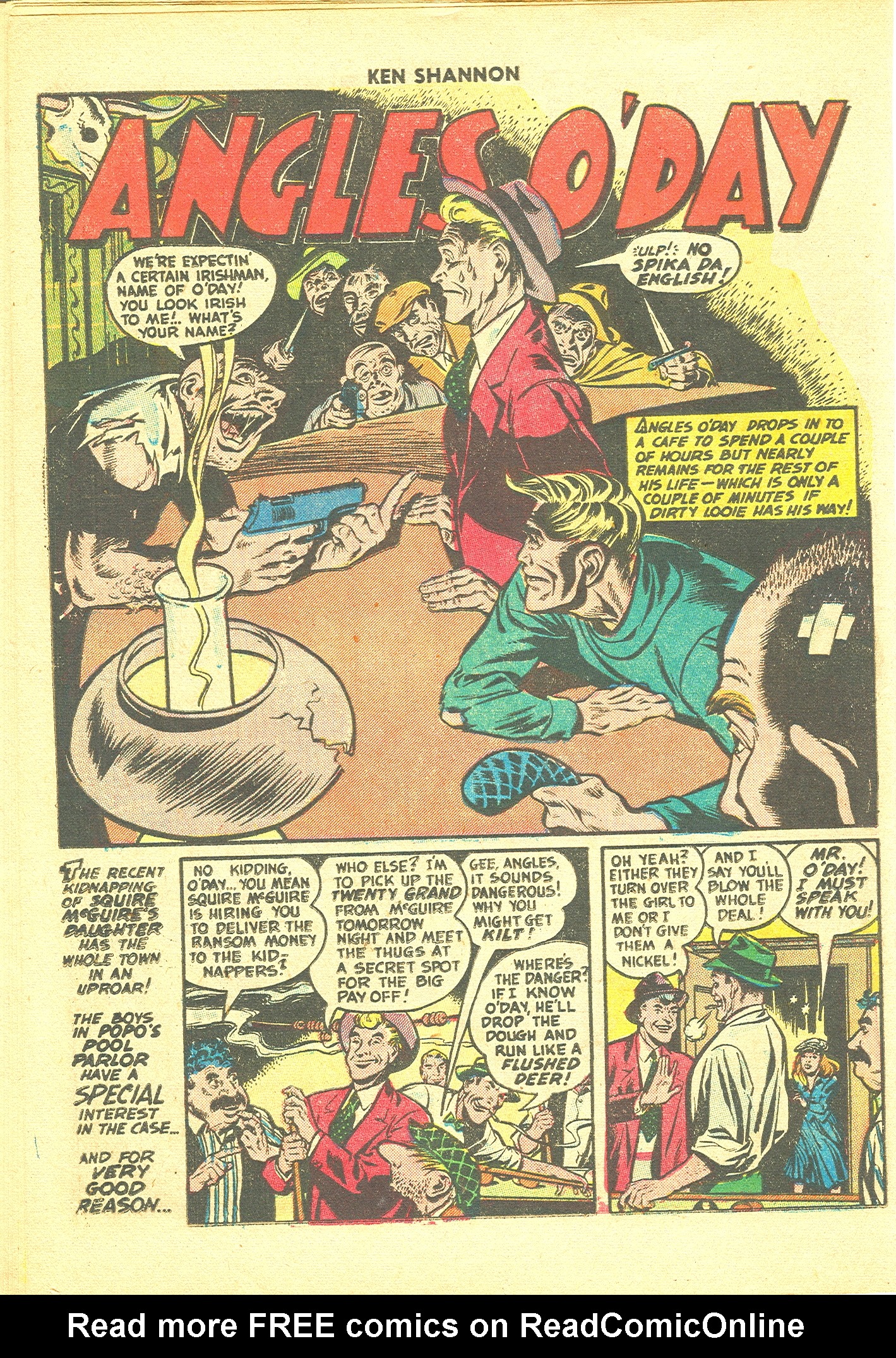 Read online Ken Shannon comic -  Issue #8 - 14