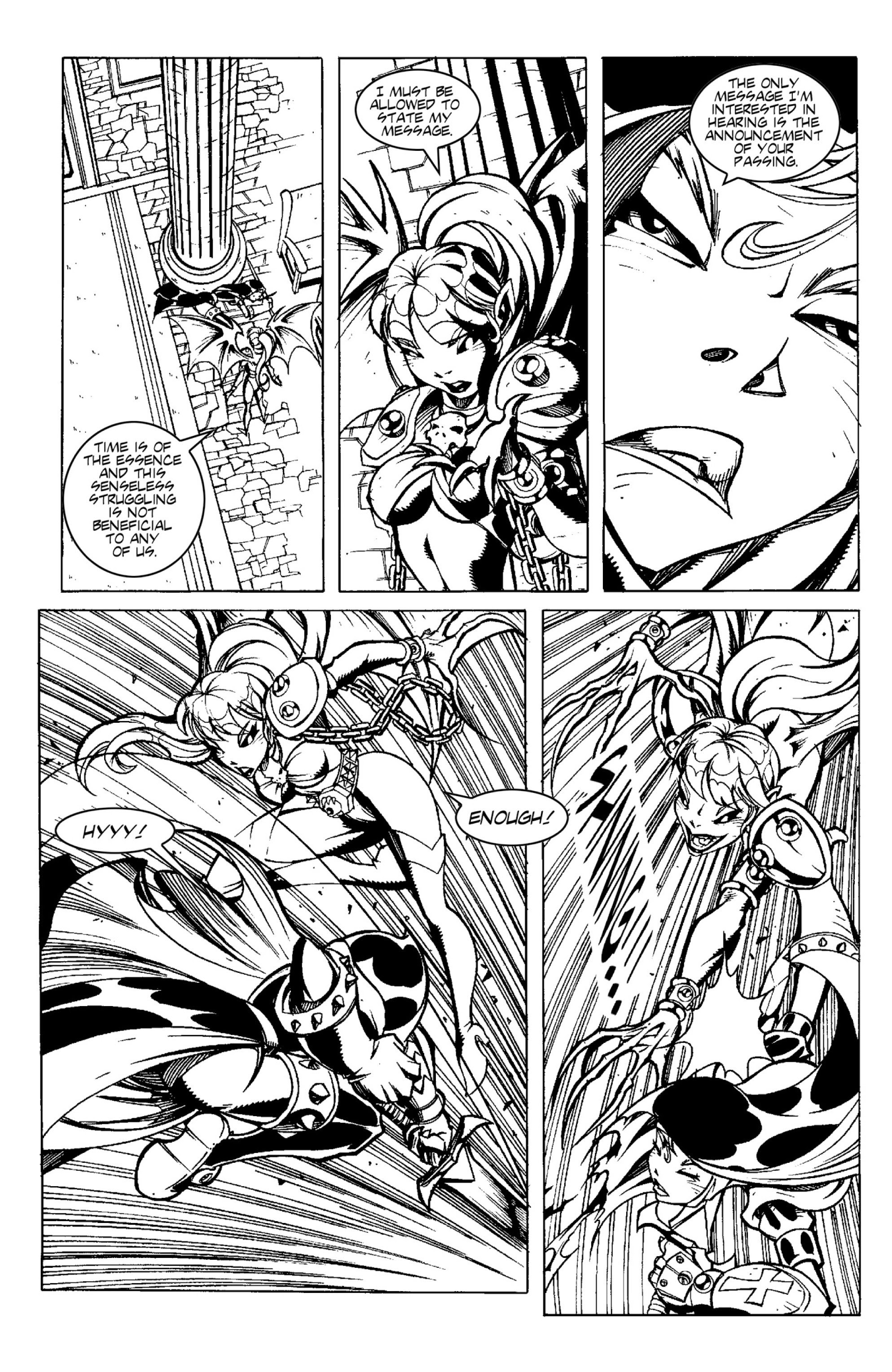 Read online Warrior Nun Areala: Armor of God comic -  Issue # TPB - 79