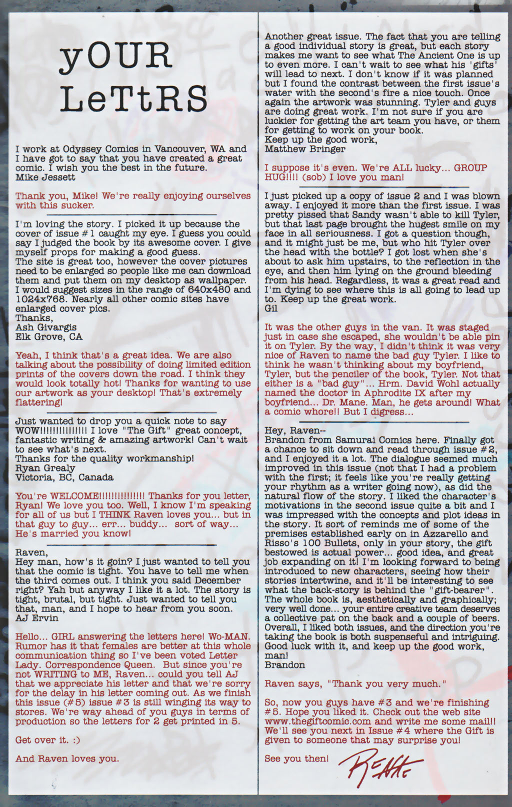 Read online The Gift comic -  Issue #5 - 25