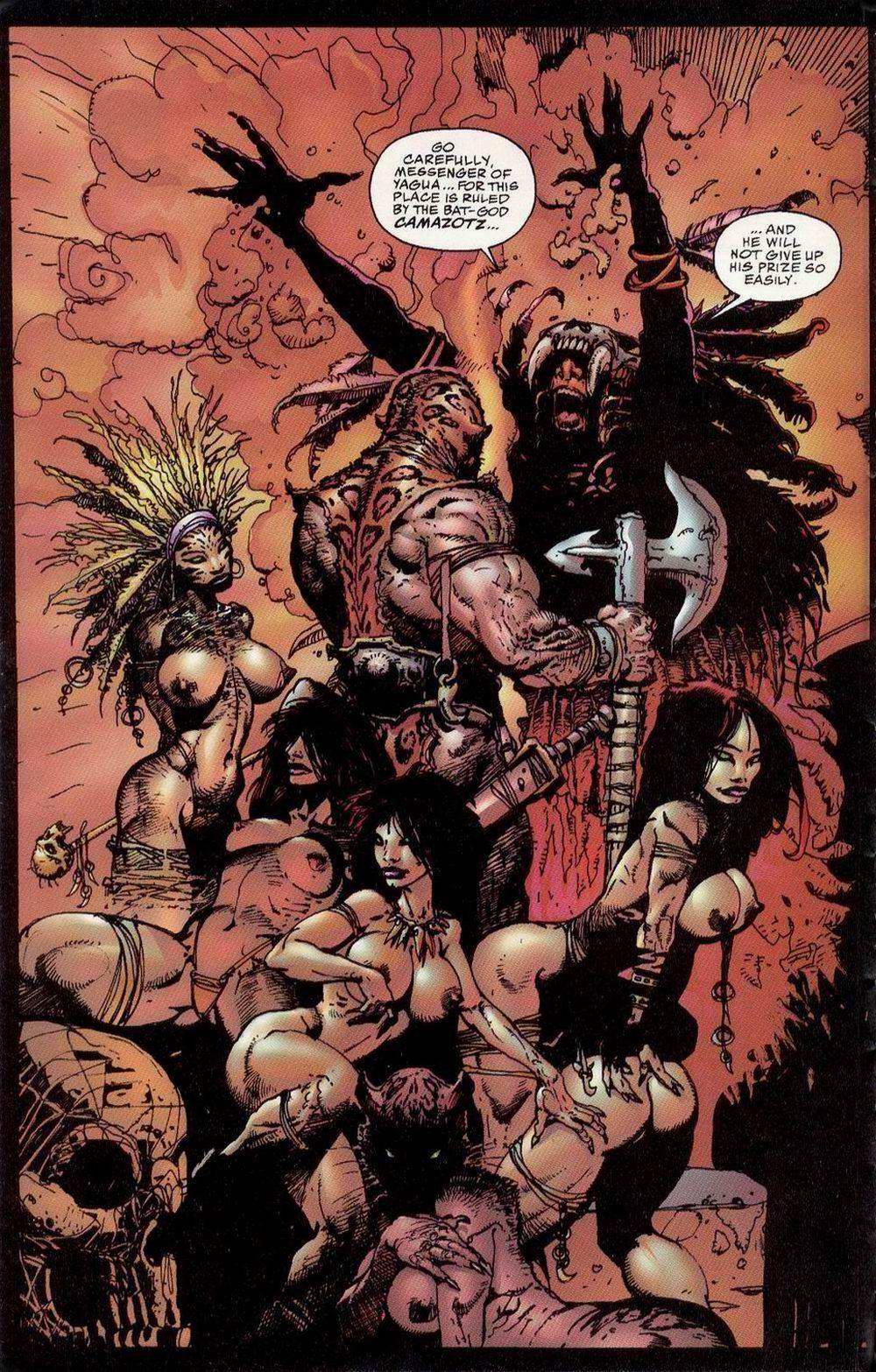 Read online Verotik Illustrated comic -  Issue #1 - 4