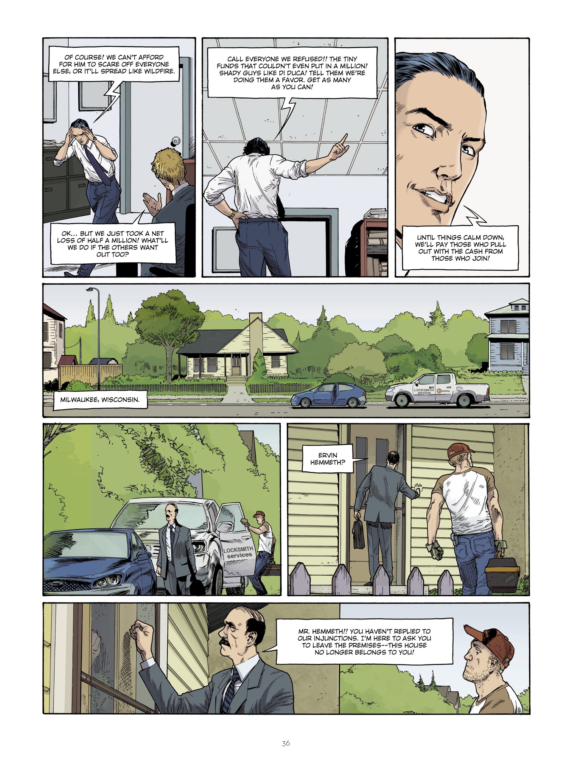 Read online Hedge Fund comic -  Issue #2 - 36