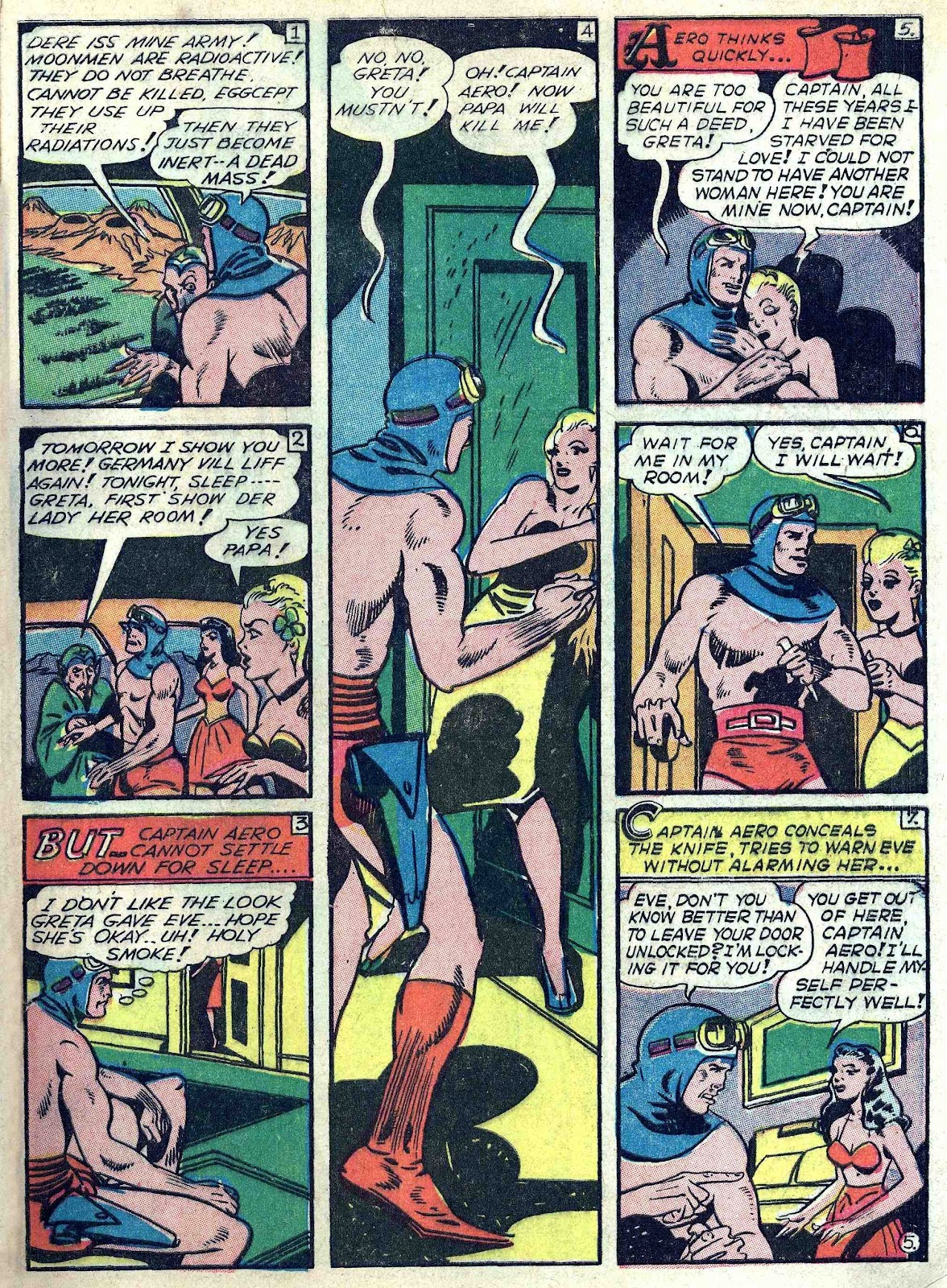 Captain Aero Comics issue 26 - Page 7